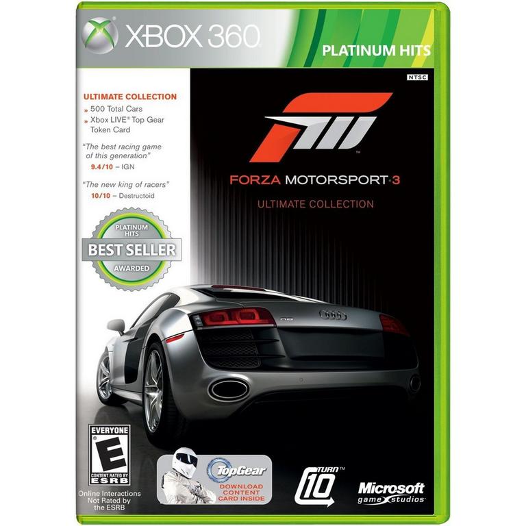 Forza Motorsport 3 Ultimate Collection Platinum Hits