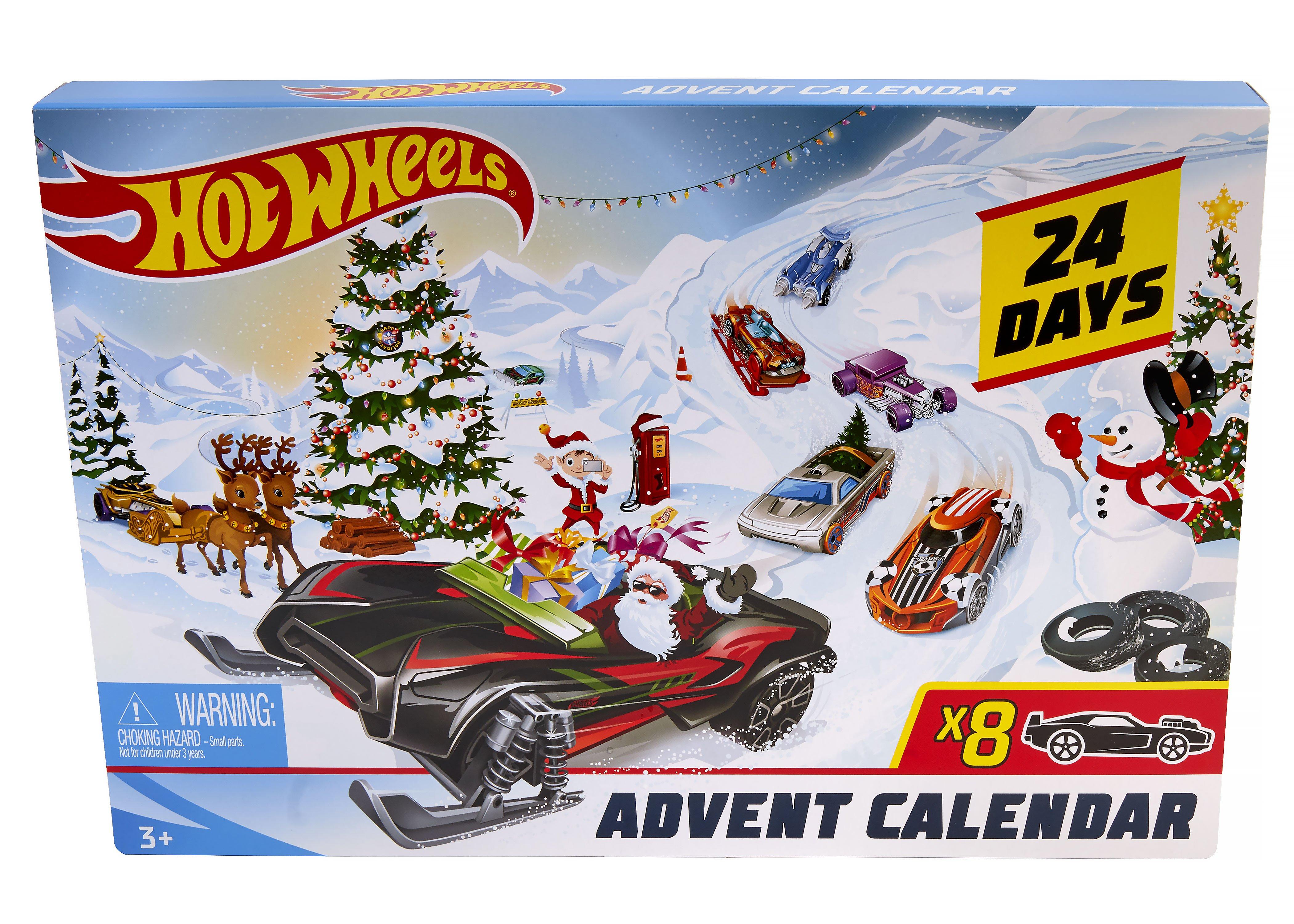 advent calendar hot wheels