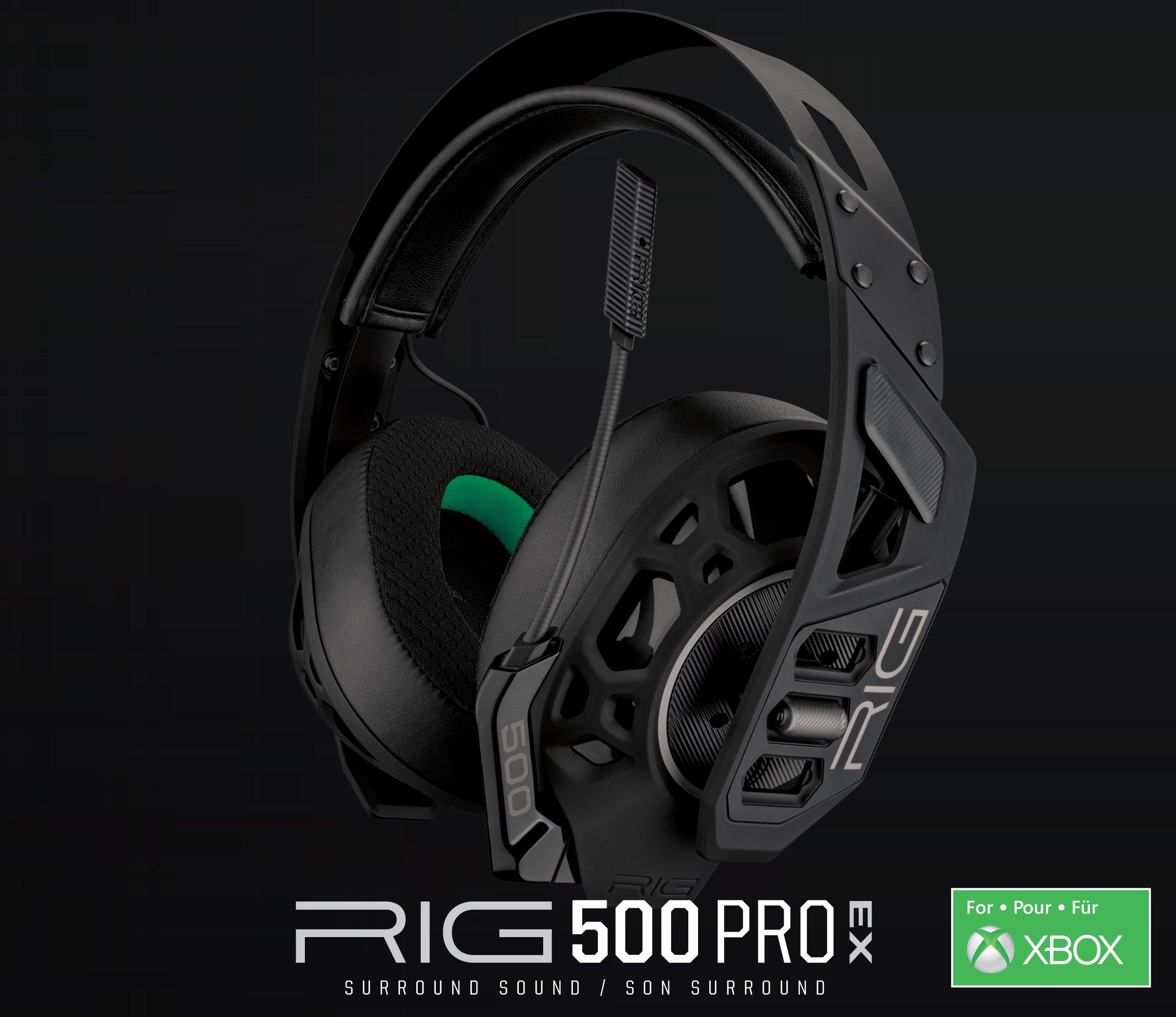 xbox one rig 500 pro ex black wired gaming headset