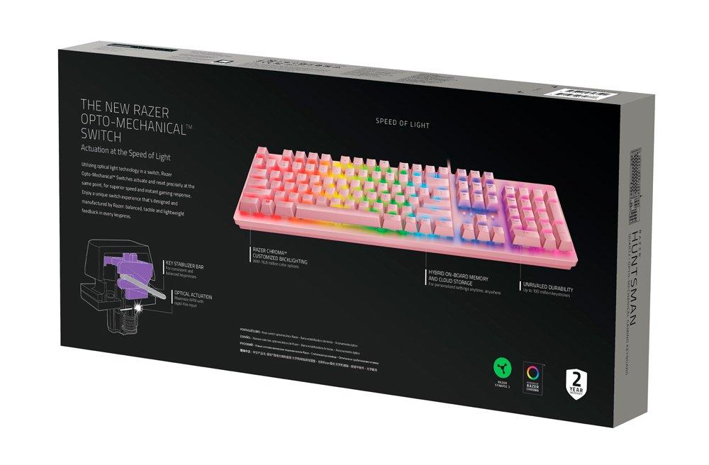 Razer Huntsman Quartz Edition Wired Opto-Mechanical Gaming Keyboard