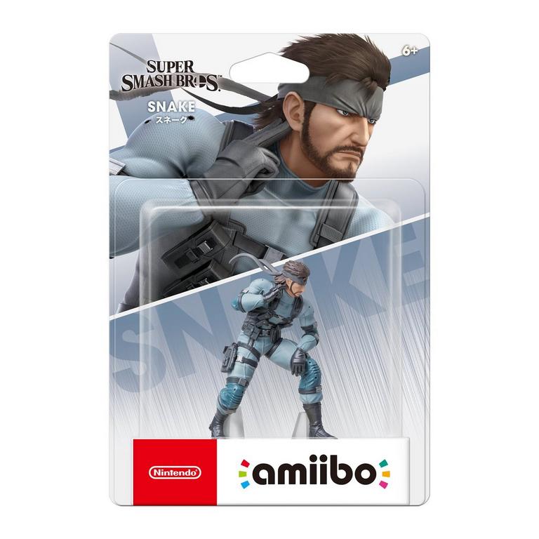 amiibo7体 Super Smash Bros. Snake amiibo | GameStop