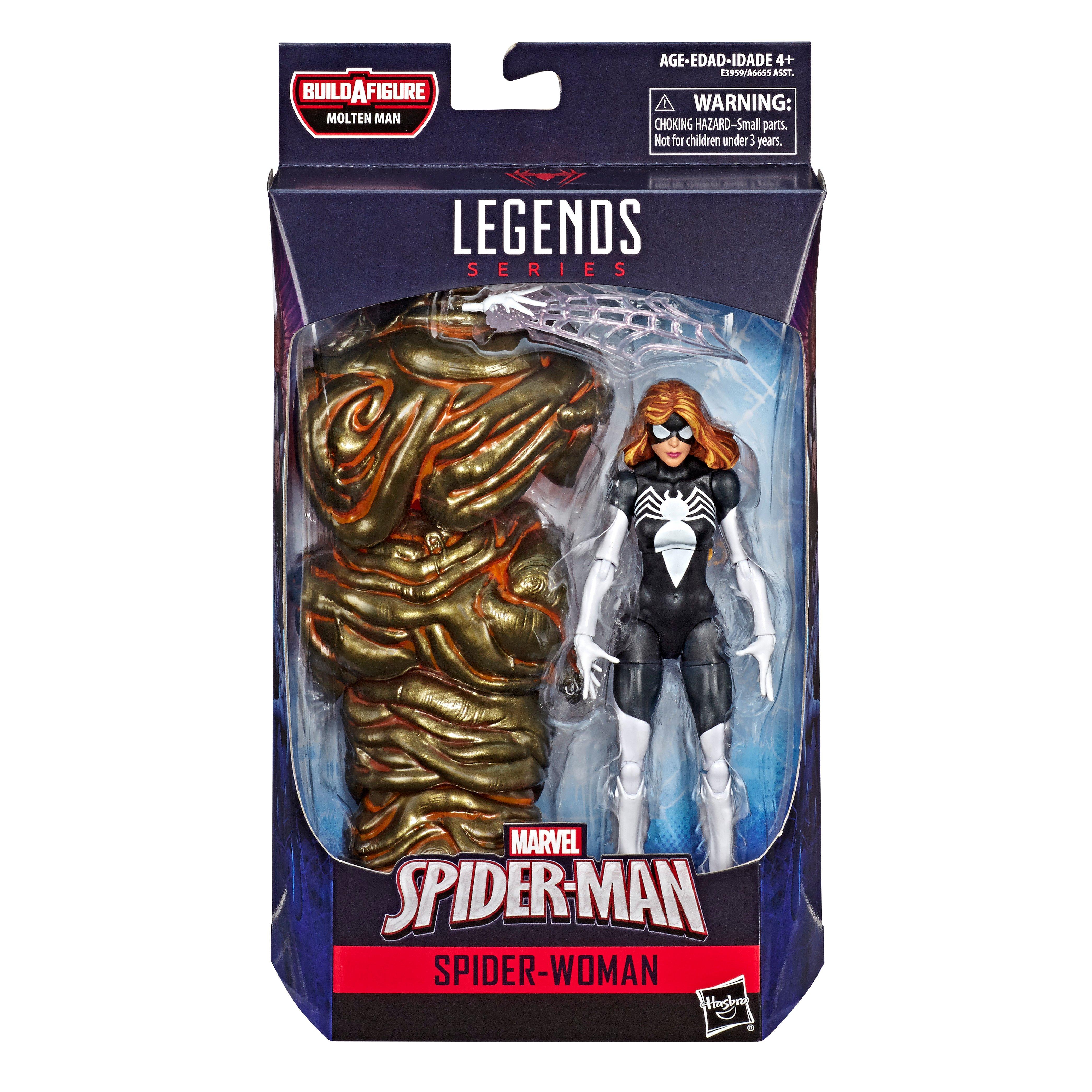 Hasbro Marvel Legends Series Spider-Man: White Spider-Woman 6-in Action Figure