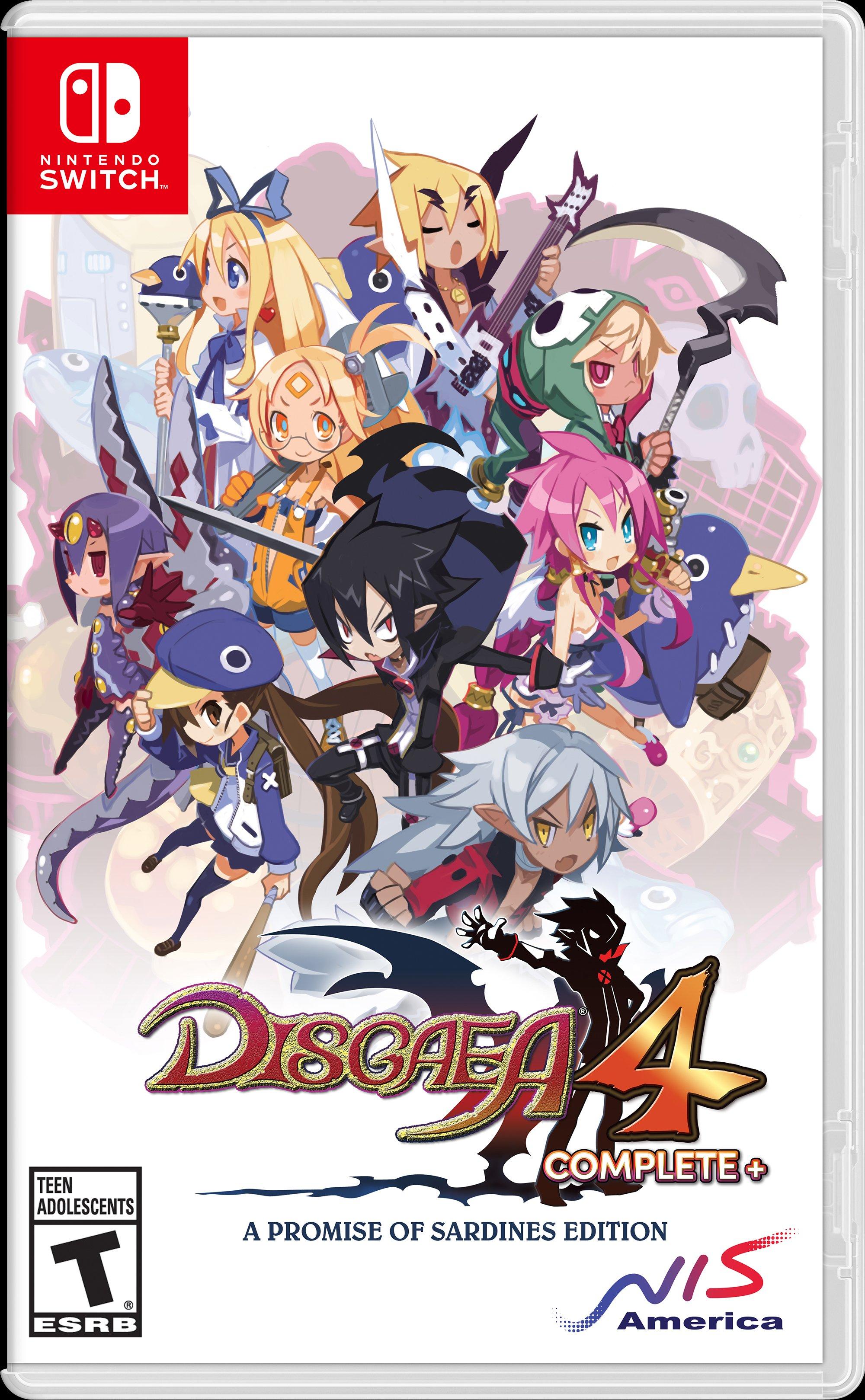 disgaea 4 complete nintendo switch