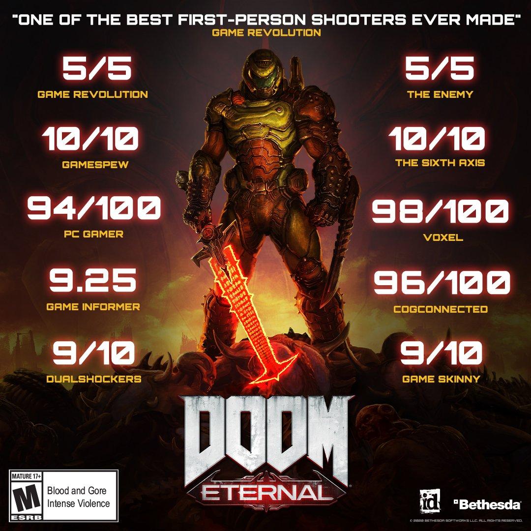 when does doom eternal come out for nintendo switch