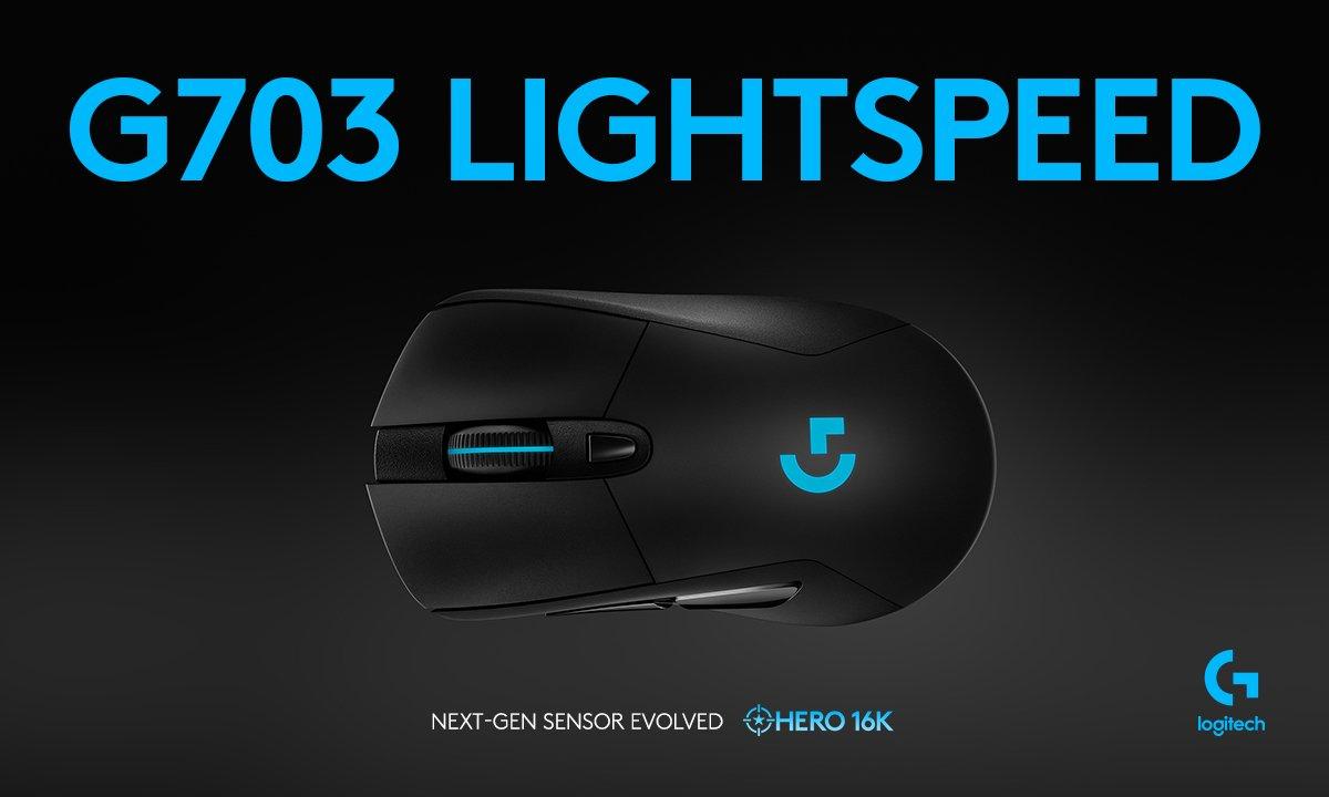 Logitech G703 Lightspeed HERO Wireless Gaming Mouse