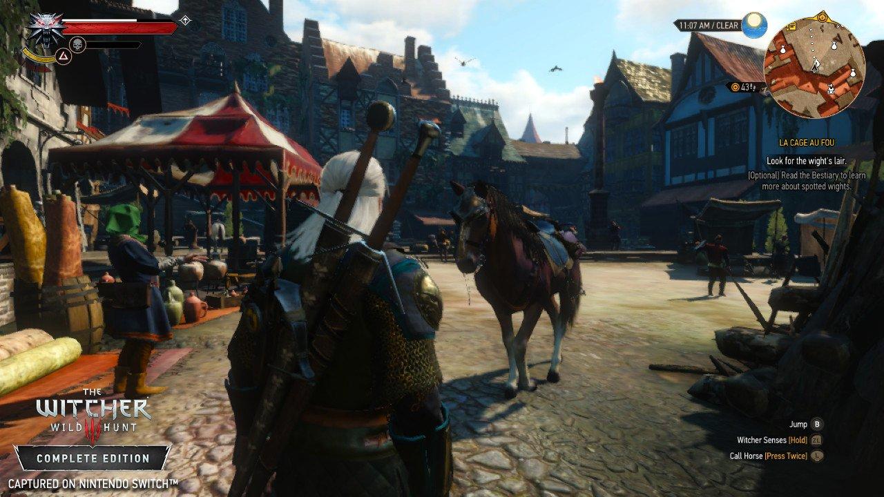 Juego Nintendo Switch The Witcher 3: Wild Hunt