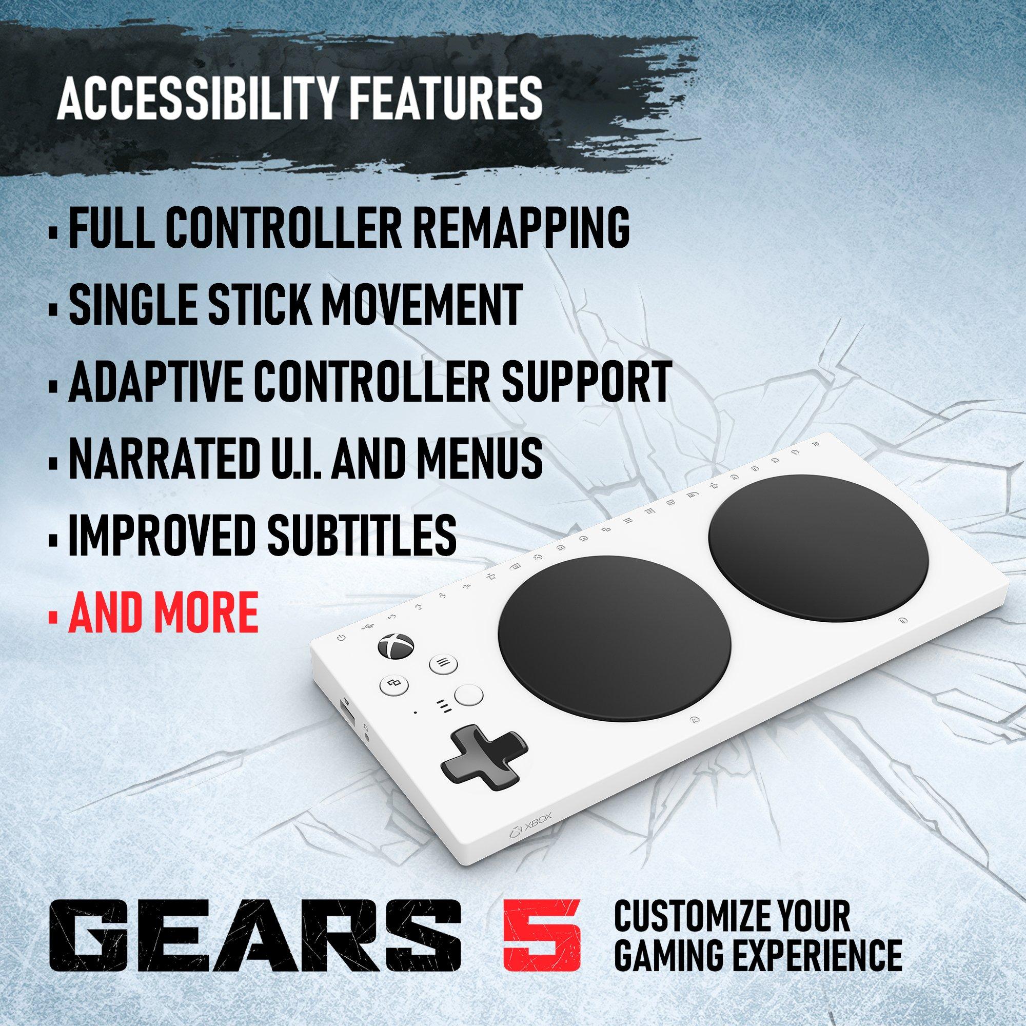 Gears 5 is Adding New Accessibility Options
