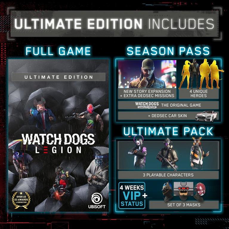 Watch Dogs Legion Ultimate Edition Xbox One Gamestop - roblox xbox exclusive items preordering