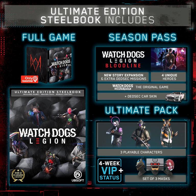 Watch Dogs: Legion Ultimate Edition Steam Account
