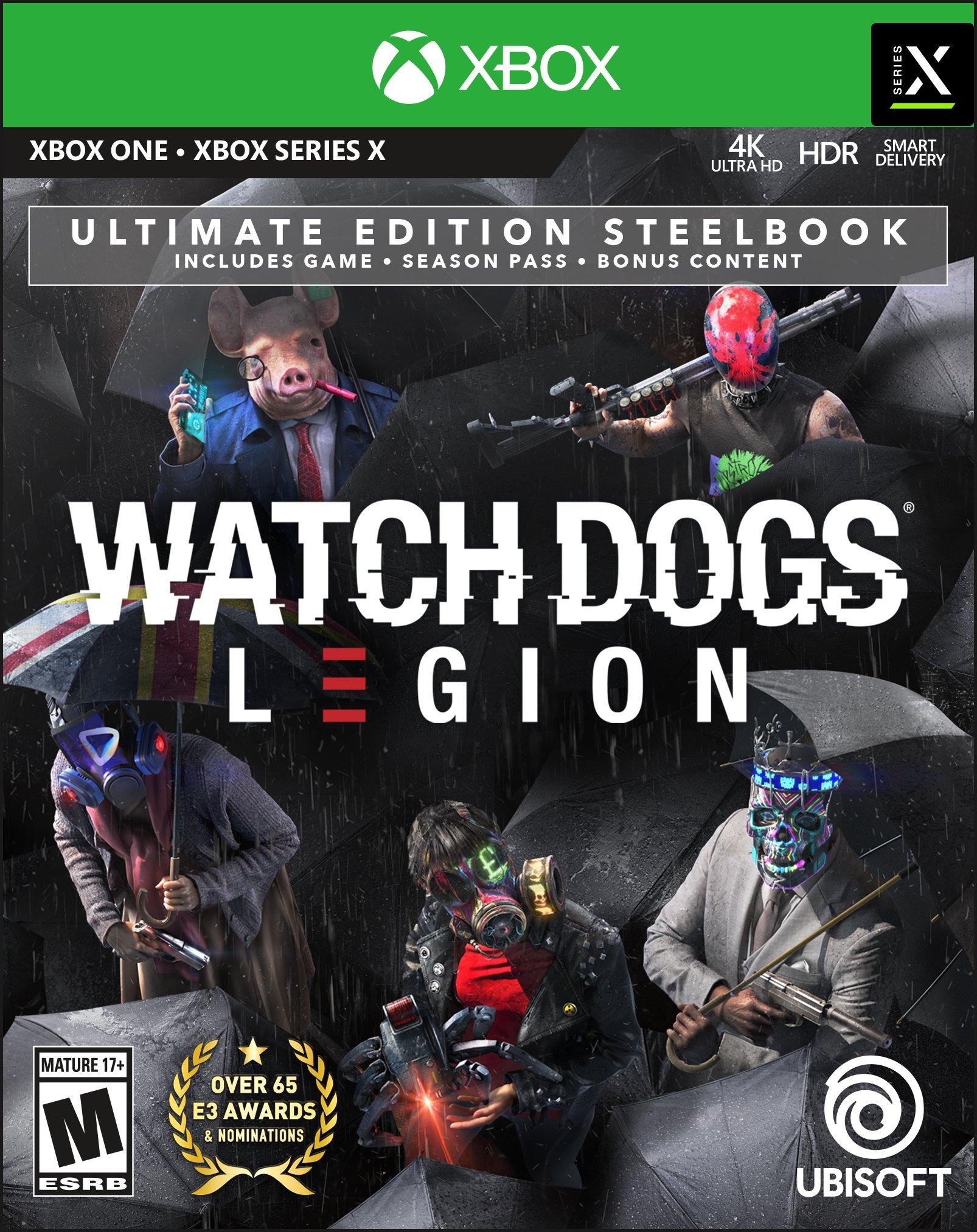 Watch Dogs: Legion Ultimate Steelbook Edition | Xbox One | GameStop - 