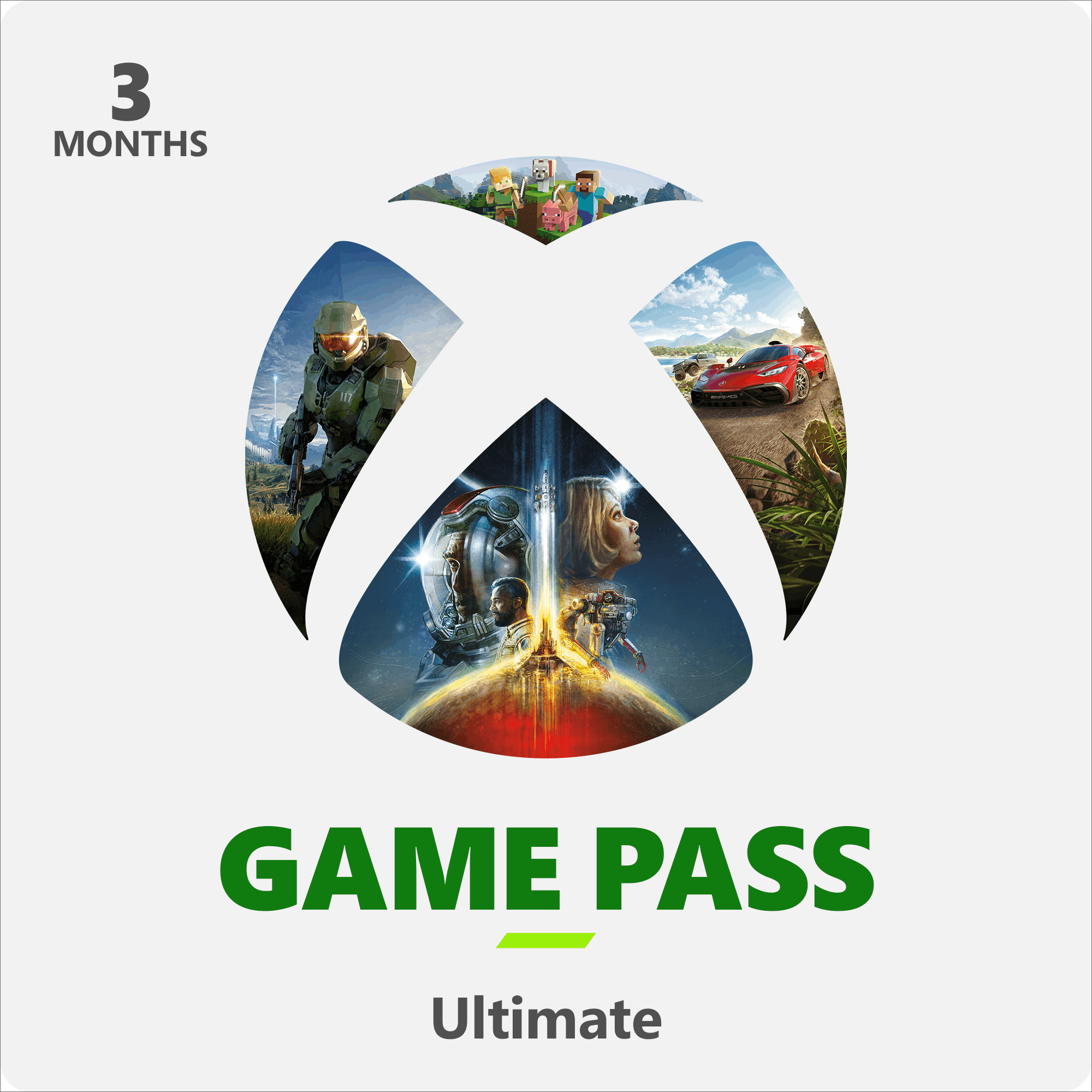 telegram wipe out three Xbox Game Pass 3 Month Ultimate Membership