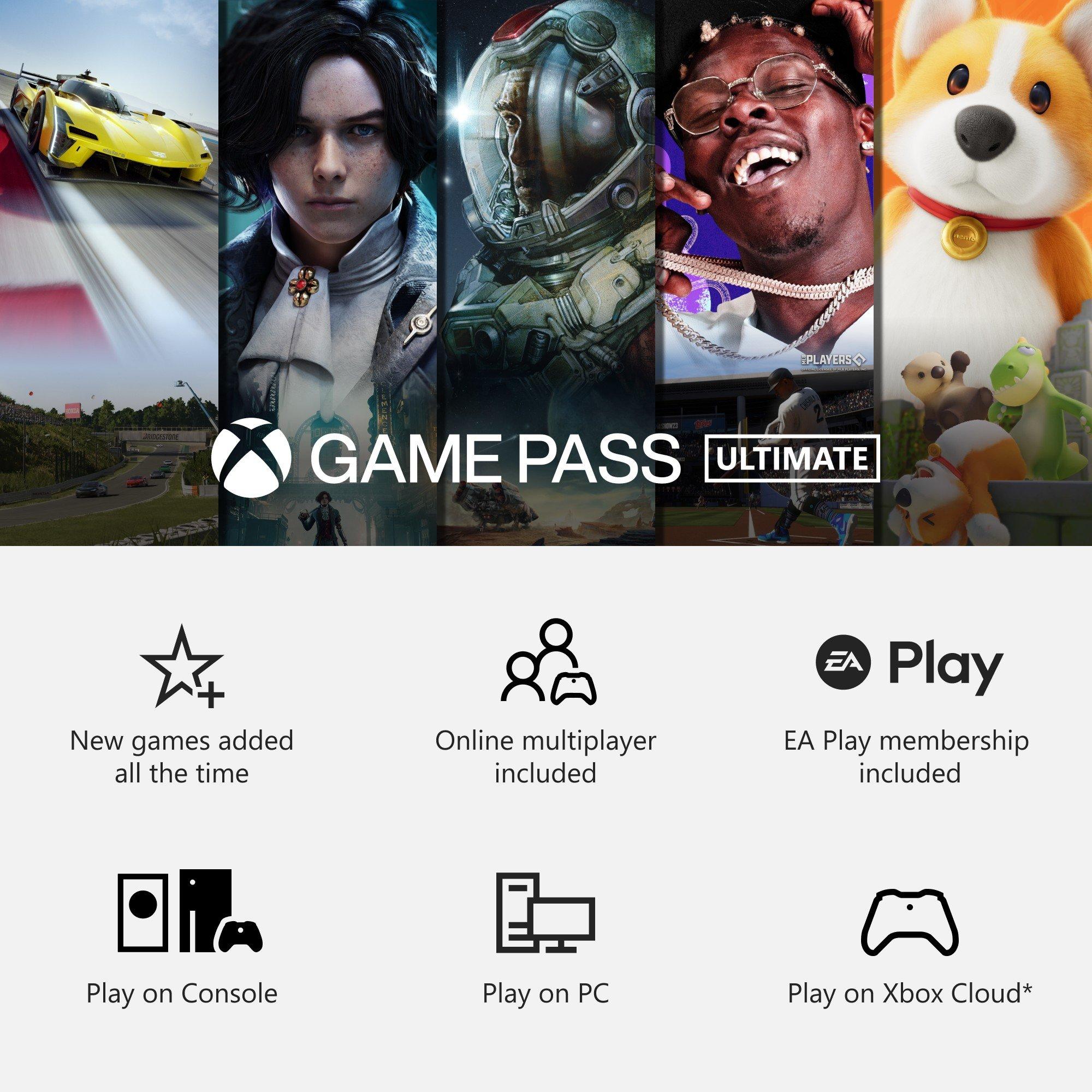 xbox game pass gift card