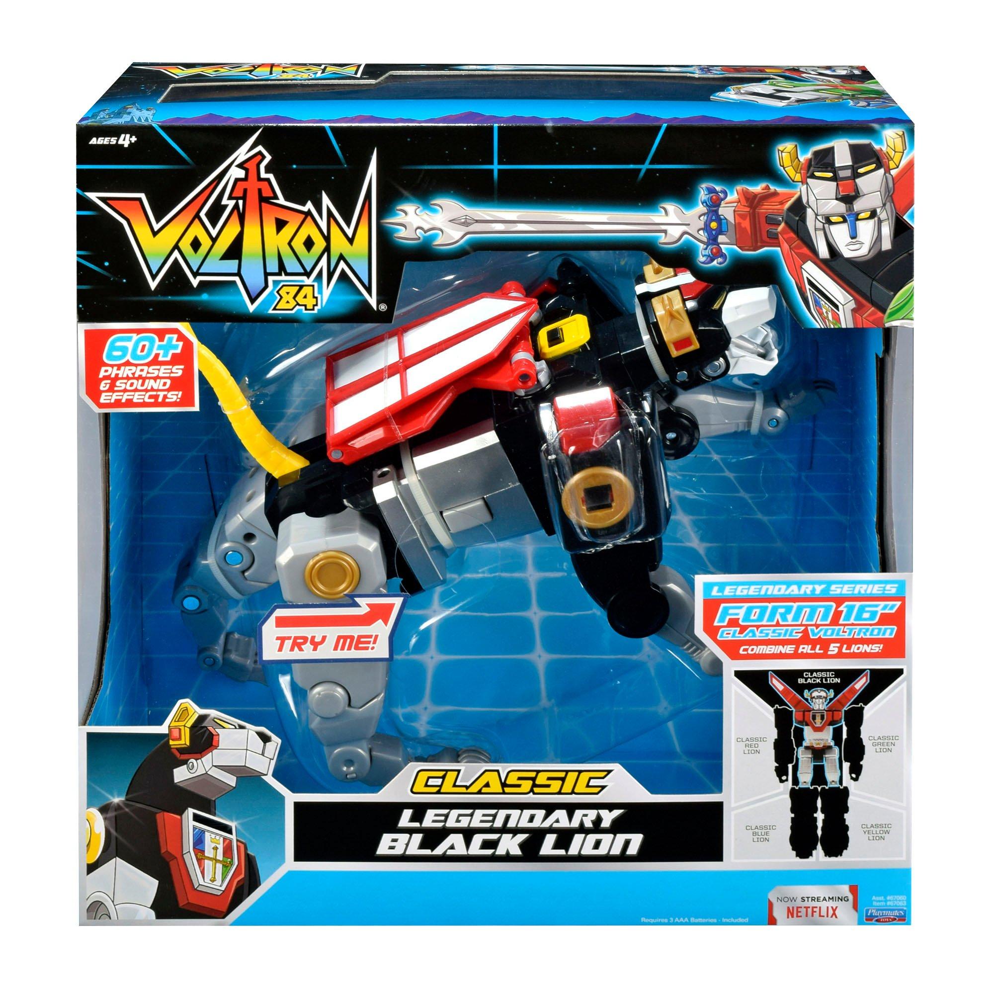 Playmates Voltron Classic Black Lion Action Figure GameStop Exclusive