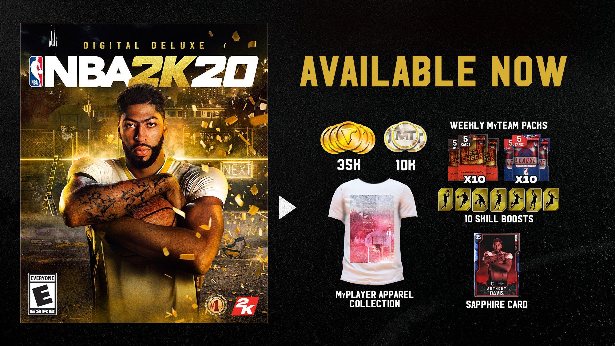 nba 2k20 deluxe edition ps4