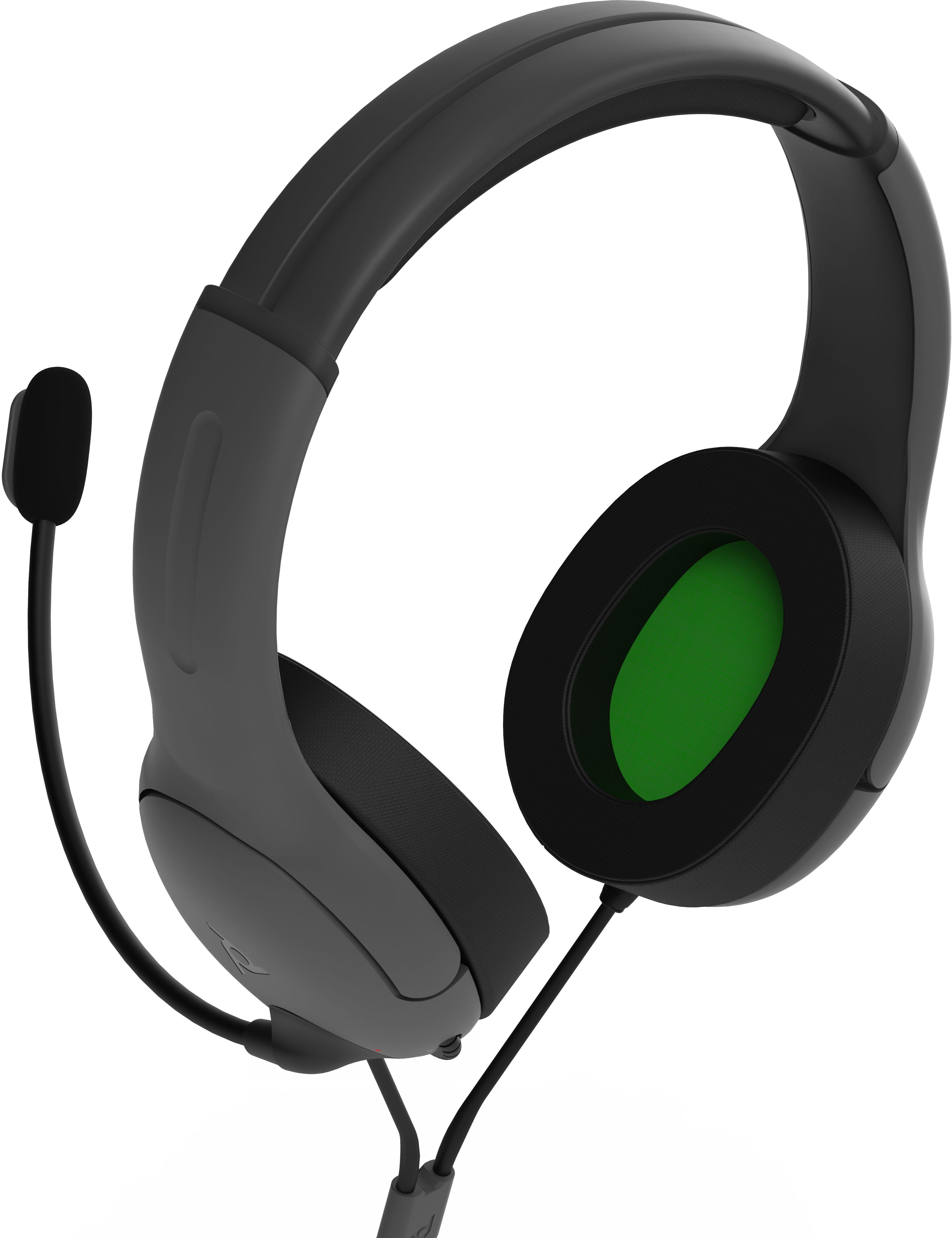 Best Buy: PDP LVL30 Wired Mono Gaming Headset for Xbox One Gray