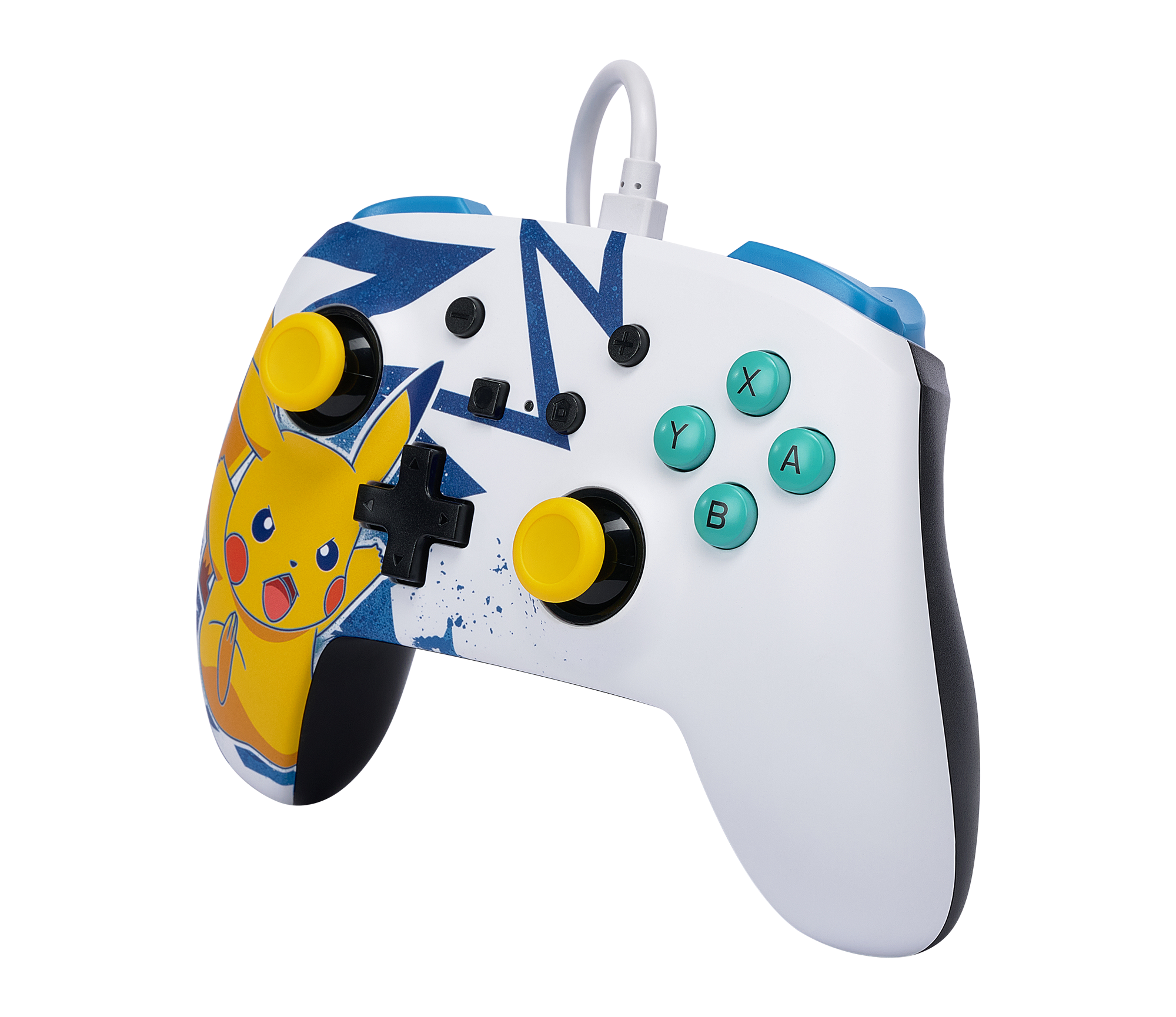  PowerA Wired Controller for Nintendo Switch - Pokémon: Pikachu  Static, Gamepad, Game controller, Wired controller, Officially licensed :  Video Games