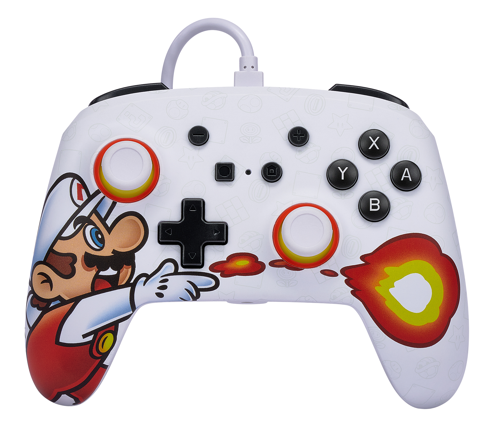 Enhanced Wired Controller for Nintendo Switch - Mario