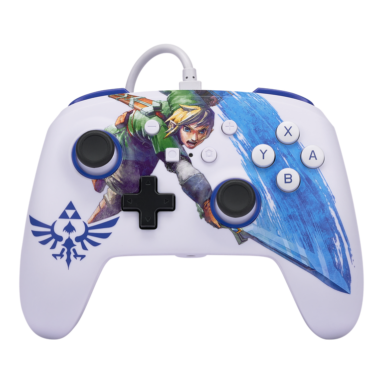 PowerA Enhanced Wired Controller for Nintendo Switch - Master Sword Attack