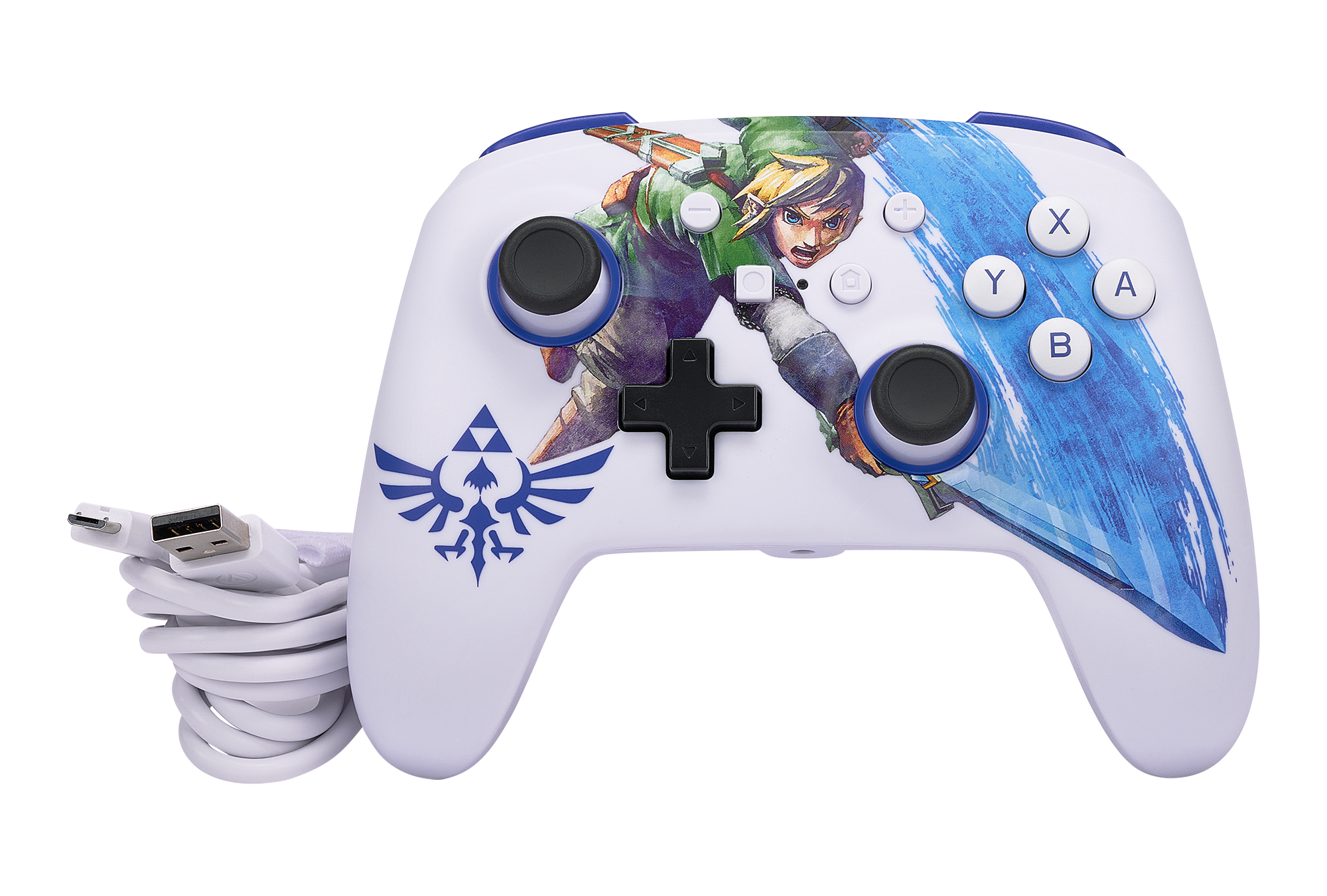 PowerA Enhanced Wired Controller for Nintendo Switch - Master Sword Attack