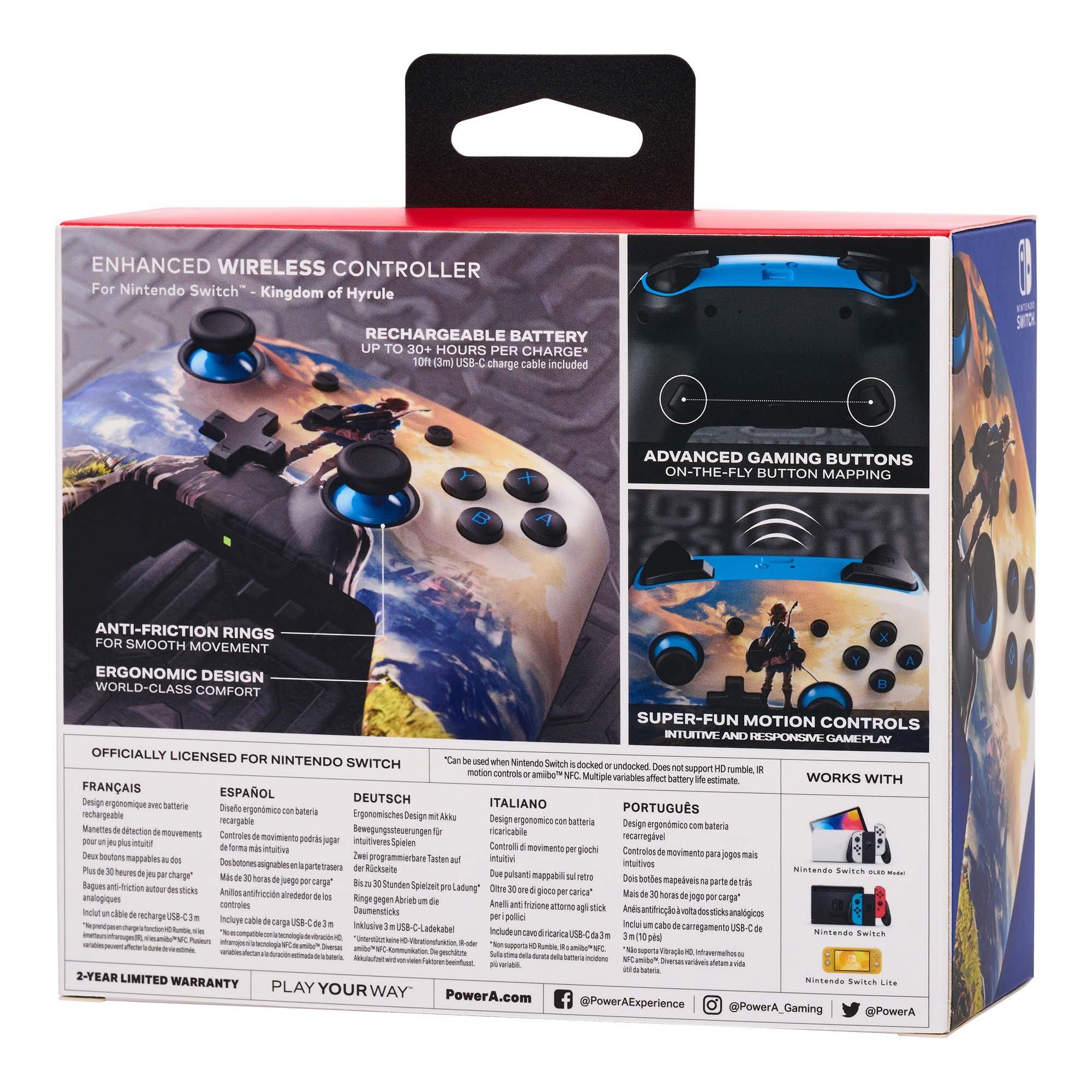 PowerA Enhanced Wired Controller for Nintendo Switch Kingdom of Hyrule