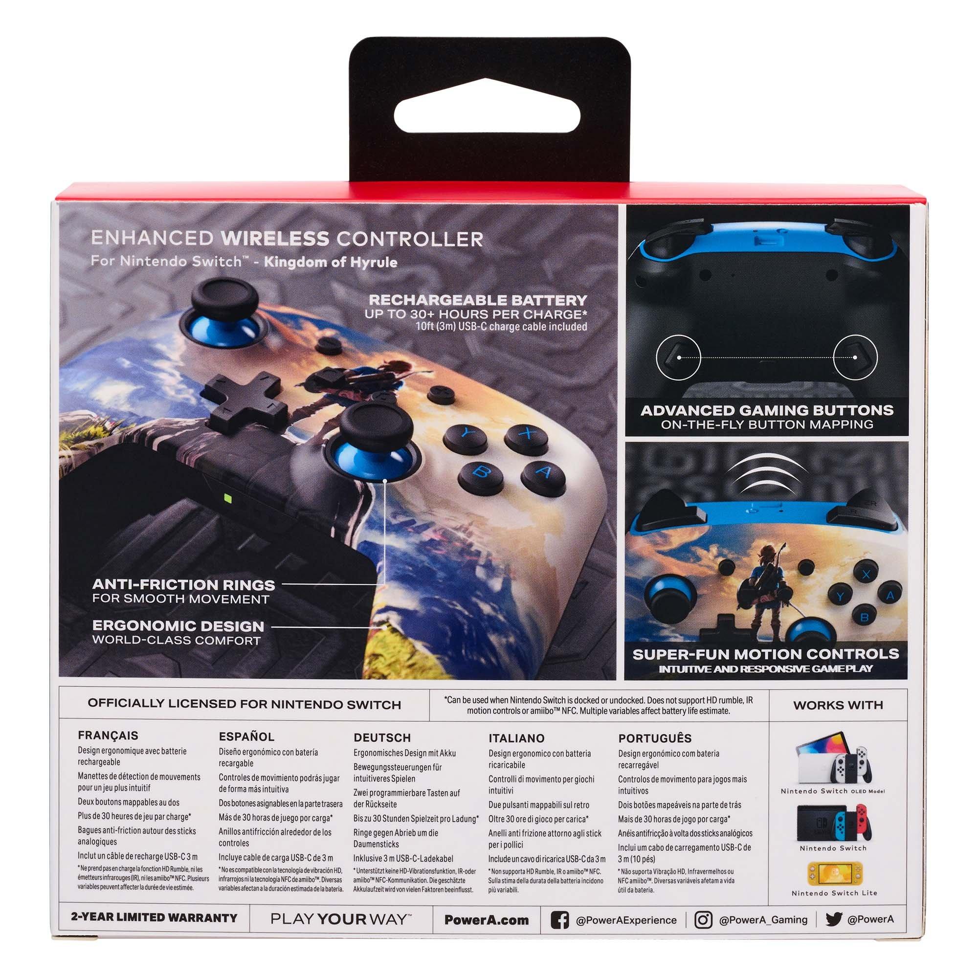 PowerA Enhanced Wired Controller for Nintendo Switch Kingdom of Hyrule