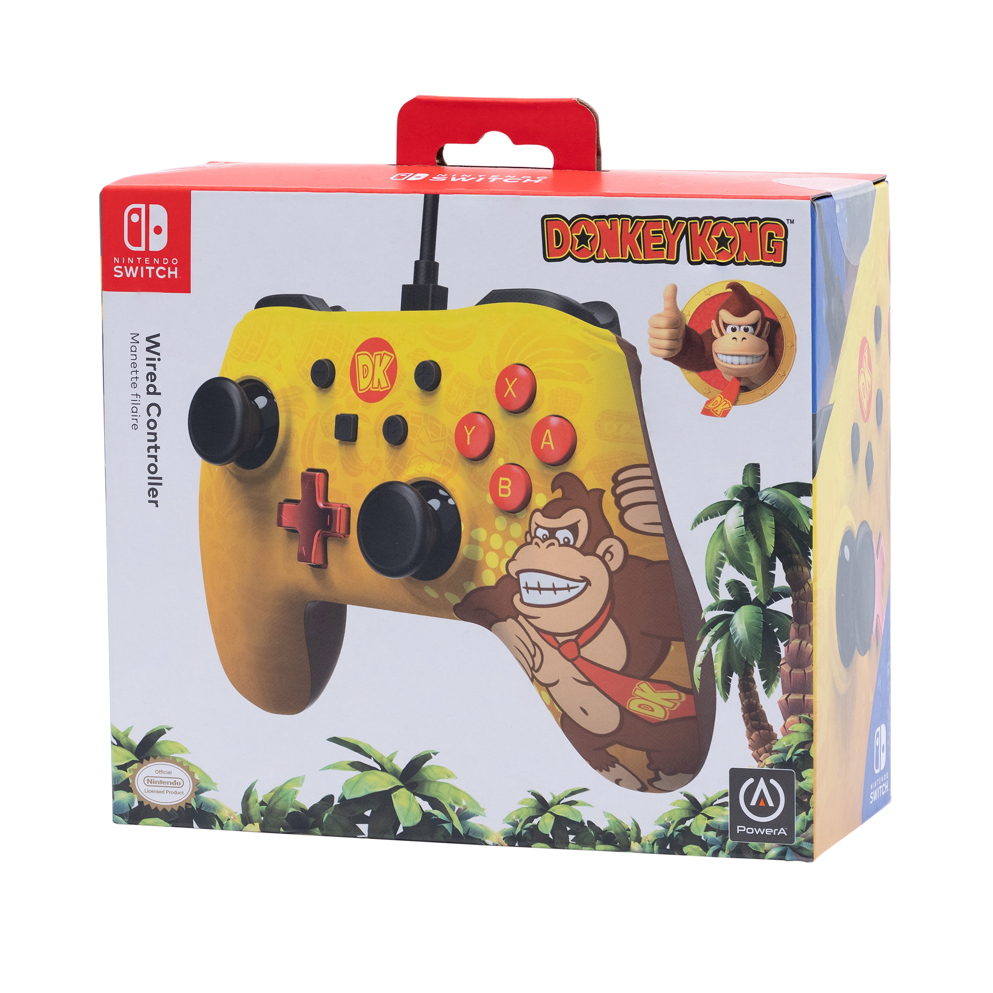PowerA Enhanced Wired Controller for Nintendo Switch Donkey Kong