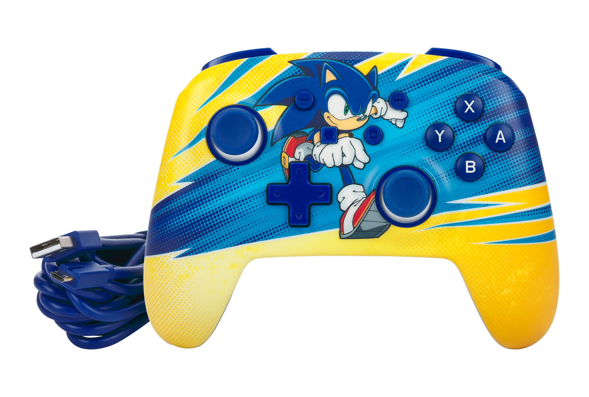PowerA Enhanced Wired Controller for Nintendo Switch Sonic Blast