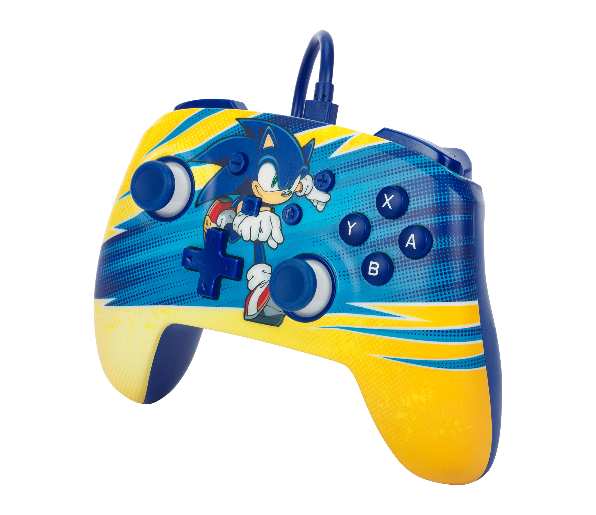 PowerA Enhanced Wired Controller for Nintendo Switch Sonic Blast