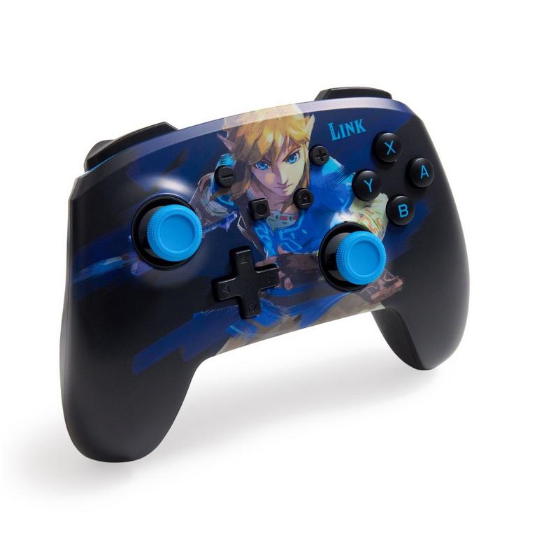 PowerA Enhanced Wireless Controller for Nintendo Switch with Lumectra - Wake Up Link