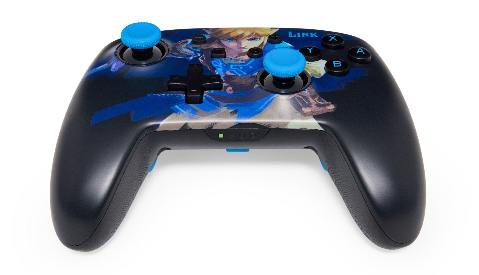 PowerA Enhanced Wireless Controller for Nintendo Switch with Lumectra - Wake Up Link