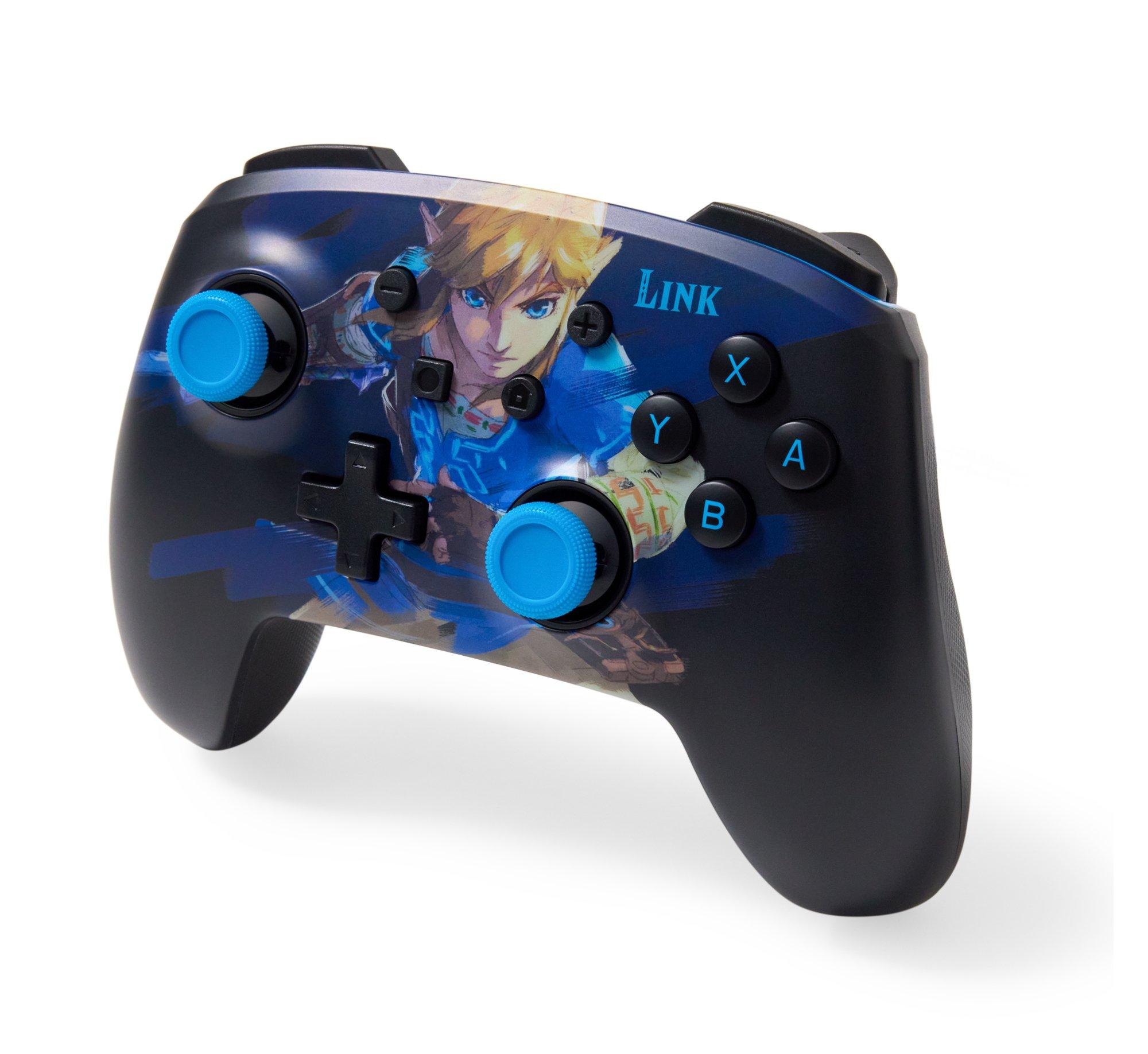 PowerA Enhanced Wireless Controller for Nintendo Switch with Lumectra - Wake Up Link