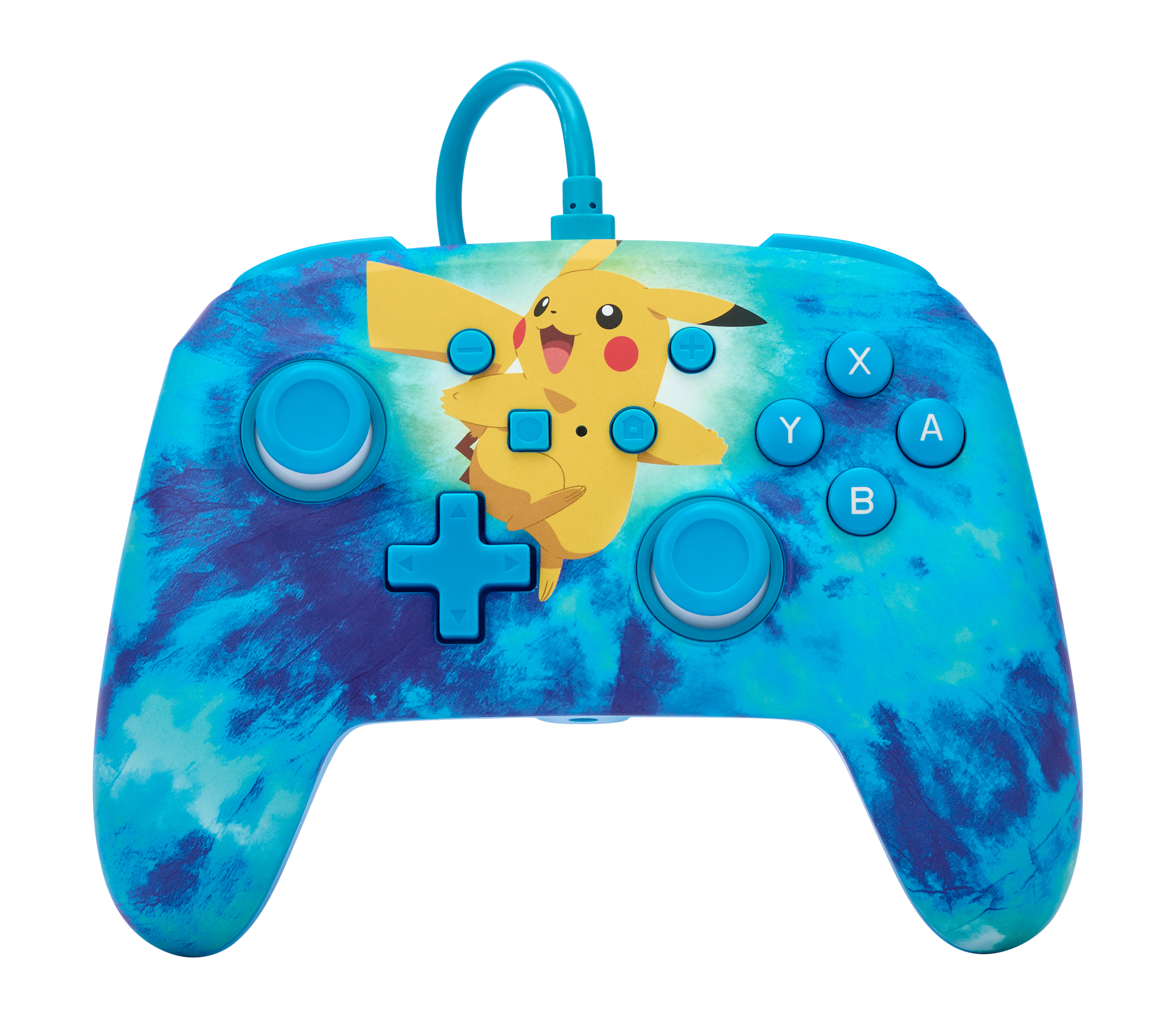 PowerA Enhanced Wired Controller for Nintendo Switch Tie Dye Pikachu