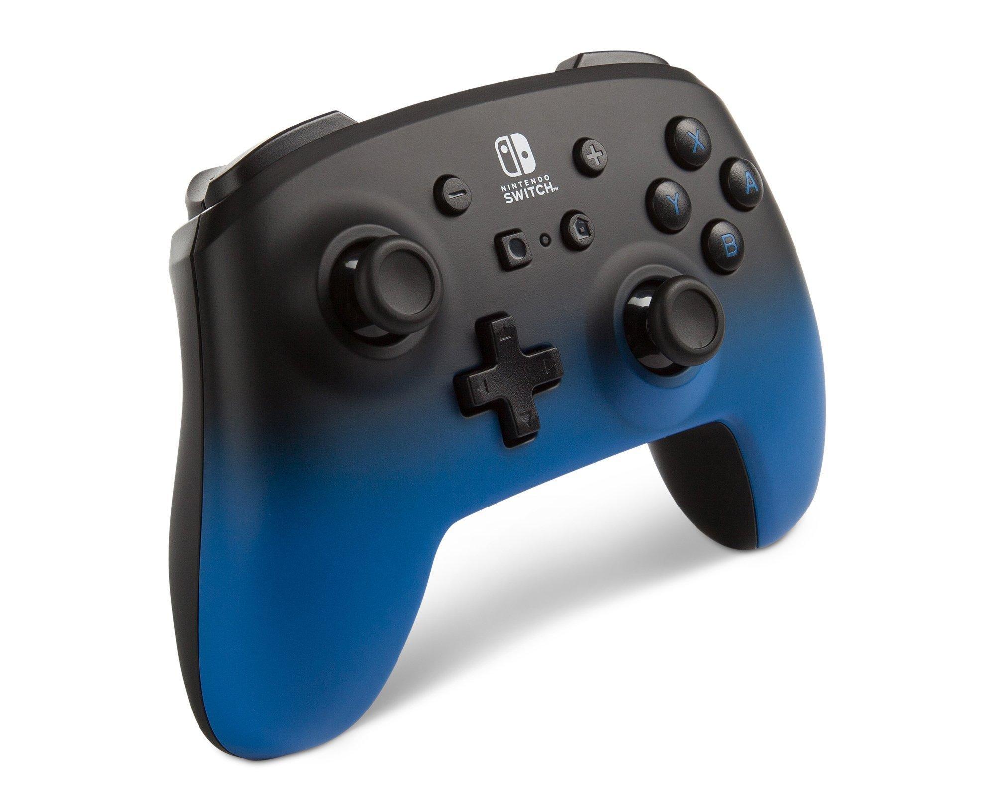 list item 3 of 7 PowerA Enhanced Wireless Controller for Nintendo Switch Blue Fade