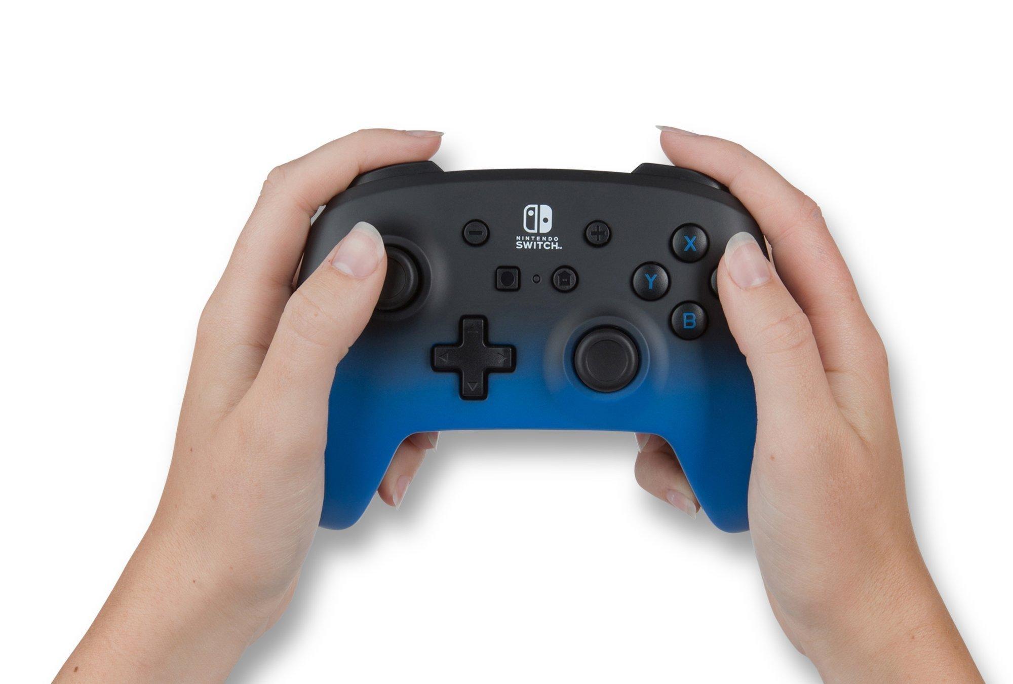 PowerA Enhanced Wireless Controller for Nintendo Switch Blue Fade
