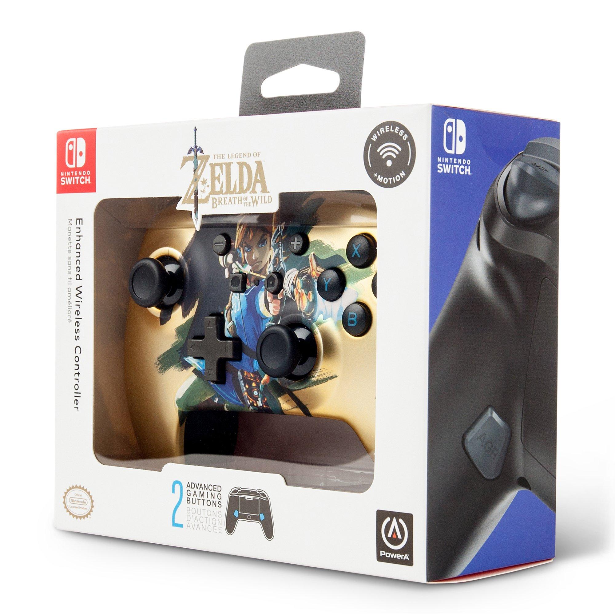 nintendo switch the legend of zelda link enhanced wireless controller