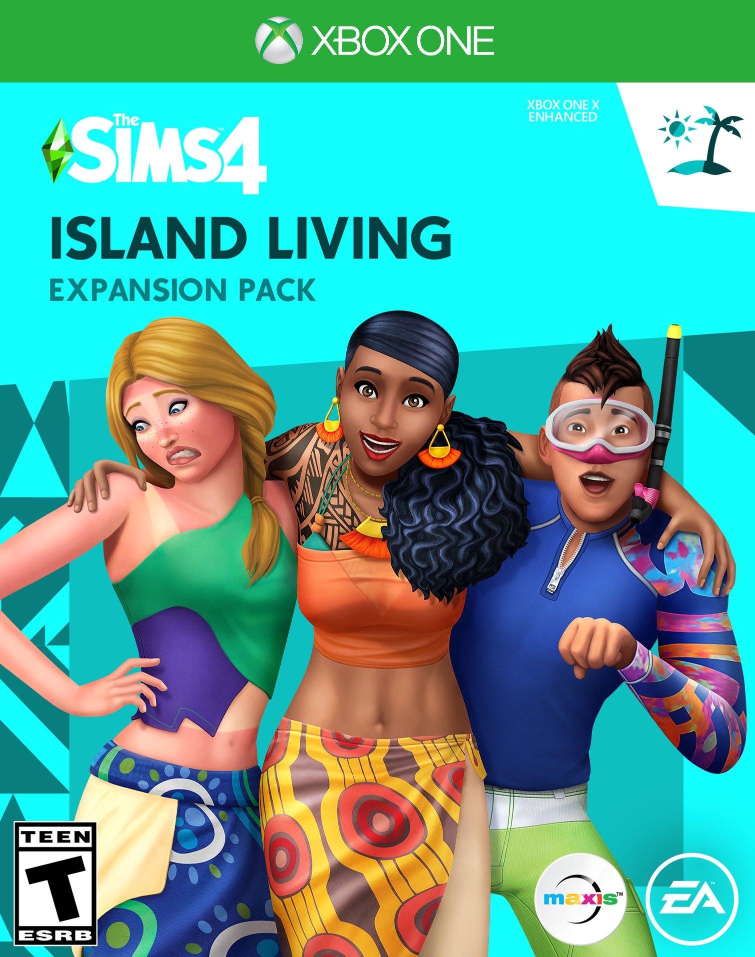 The Sims 4 Island Living Xbox One Gamestop