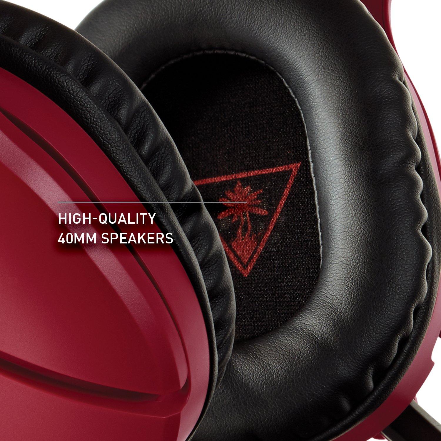 Turtle beach best sale red headset