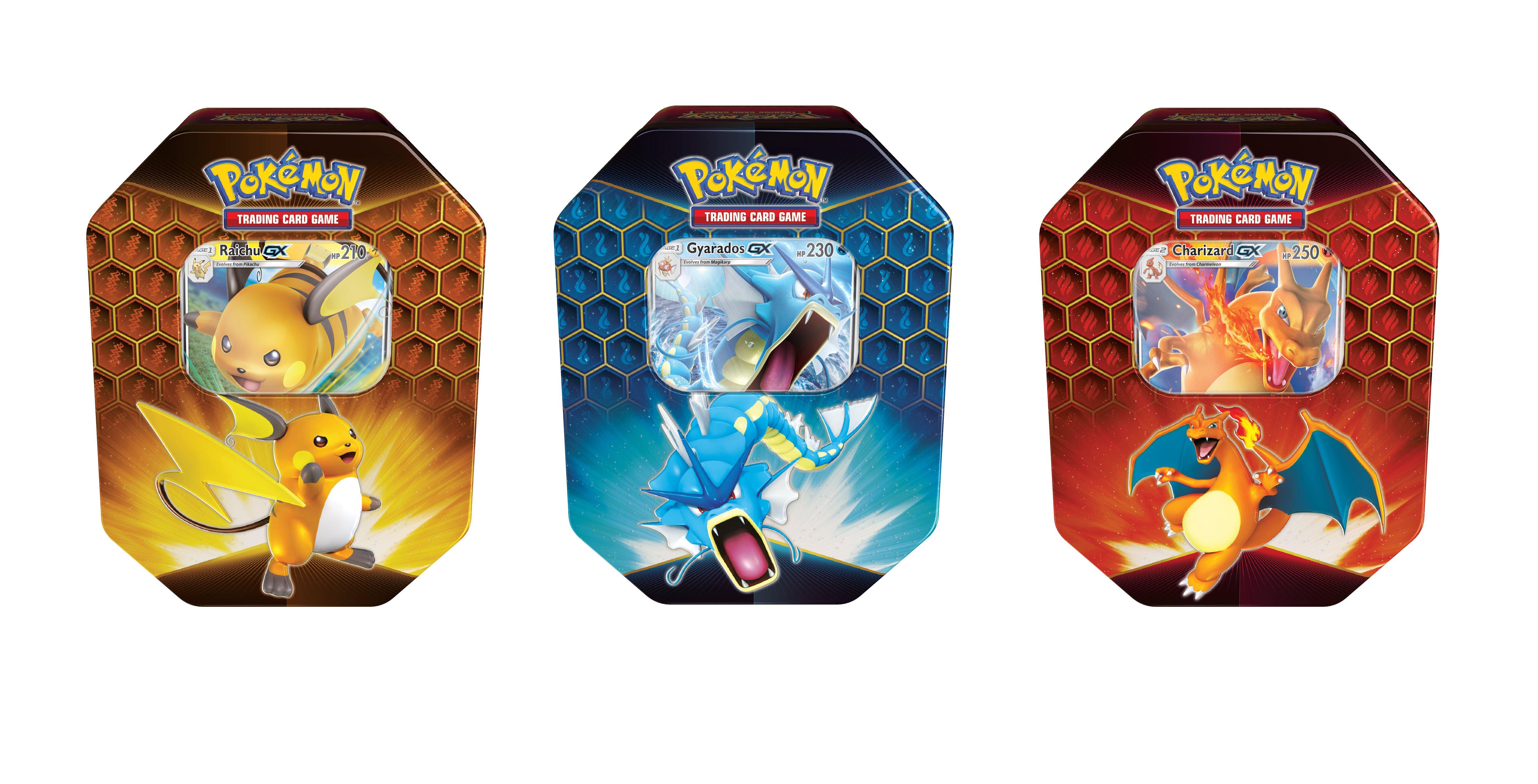 Raichu-GX or Gyarado-GX for sale online Pokémon Hidden Fates Assortment Gx Box Charizard-GX 