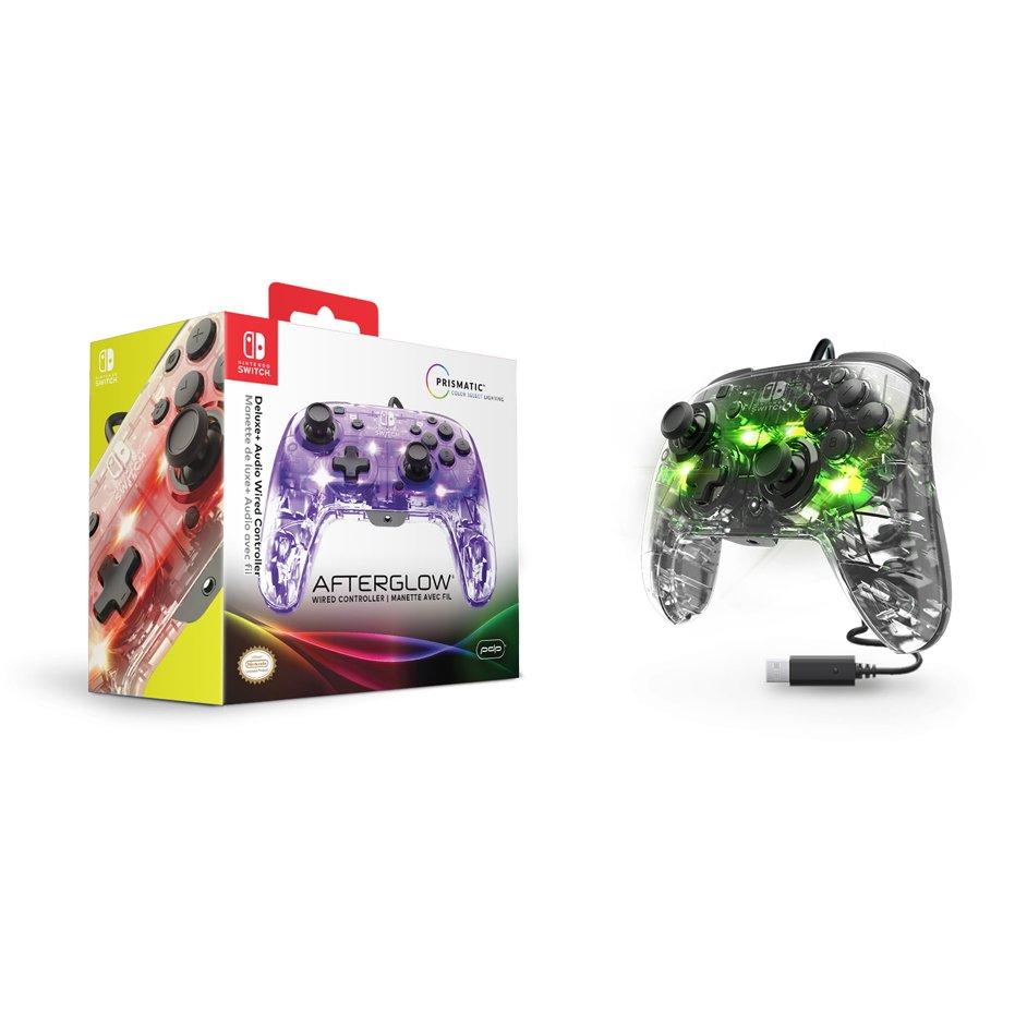 list item 4 of 6 PDP Afterglow Deluxe Audio Wired Controller for Nintendo Switch