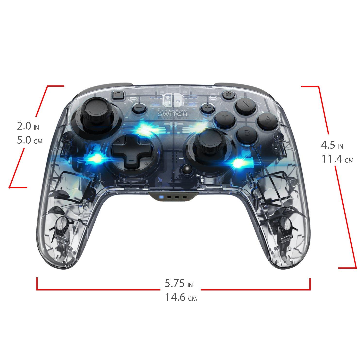 PDP Afterglow Deluxe Wireless Controller for Nintendo Switch