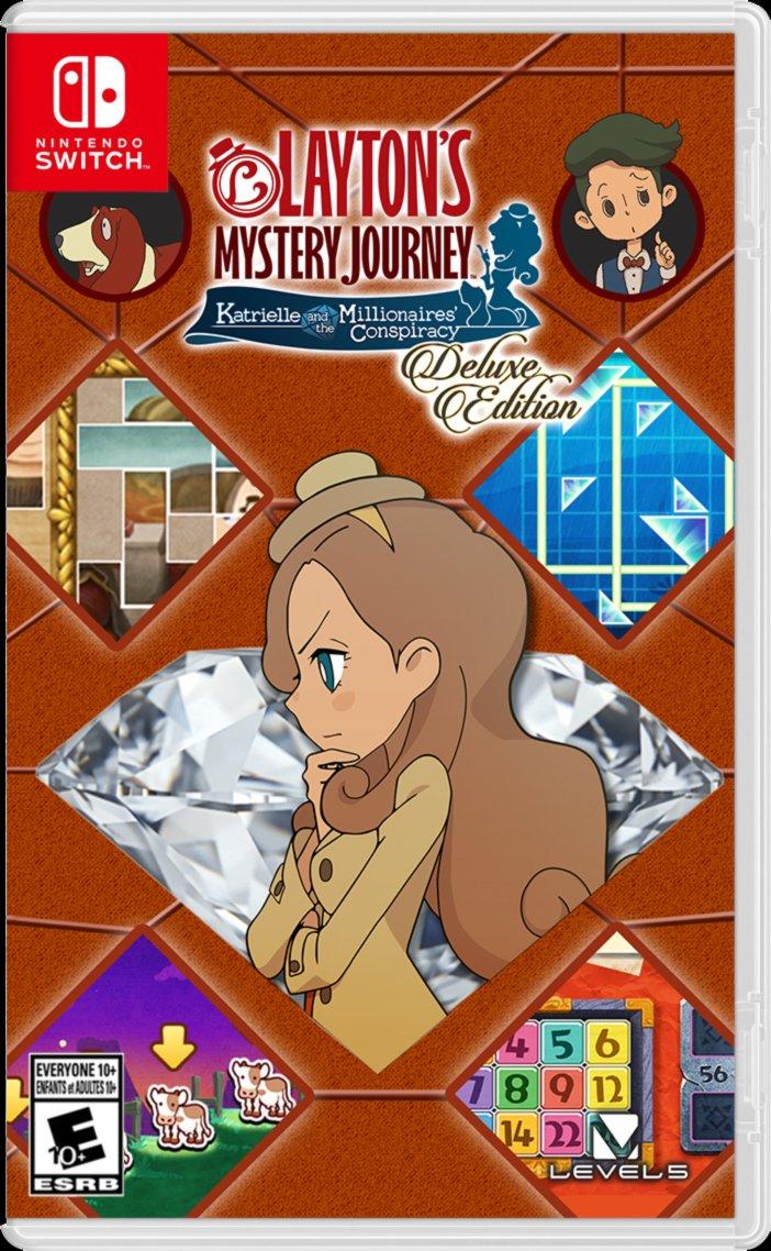 Layton's Mystery Journey: Katrielle and the Millionaires' Consipiracy  Deluxe Edition - Nintendo Switch