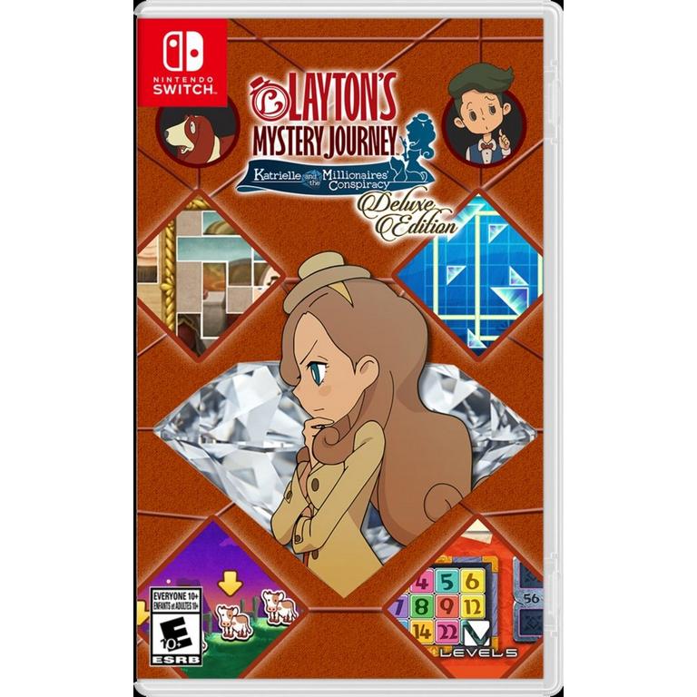 Layton's Mystery Journey: Katrielle and the Millionaires' Consipiracy  Deluxe Edition - Nintendo Switch | Nintendo Switch | GameStop
