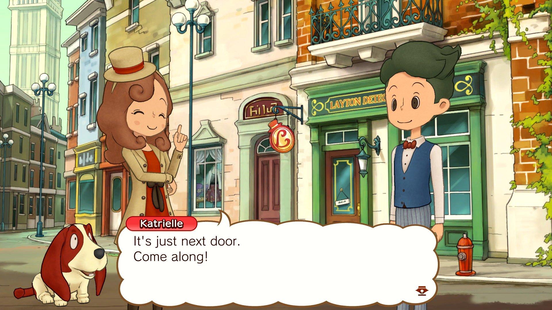 Juego switch profesor layton katrielle de segunda mano por 20 EUR