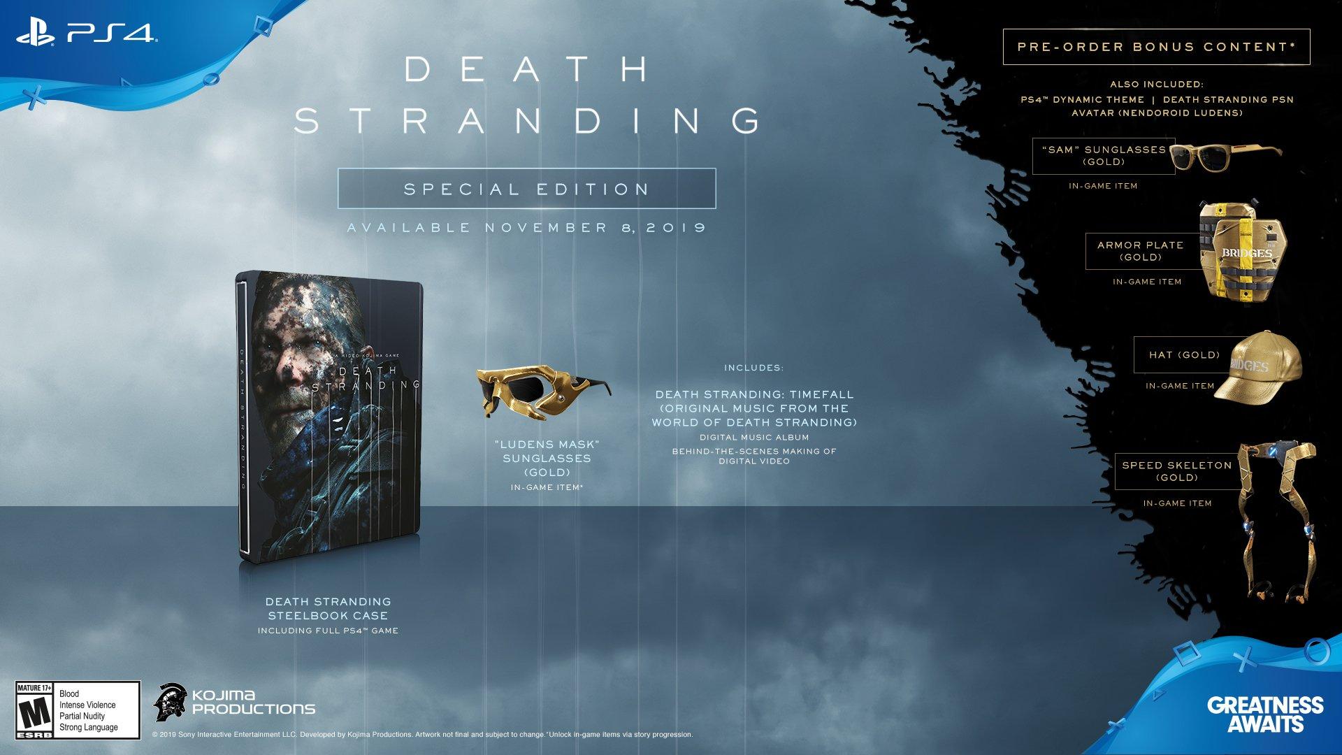 death stranding used ps4