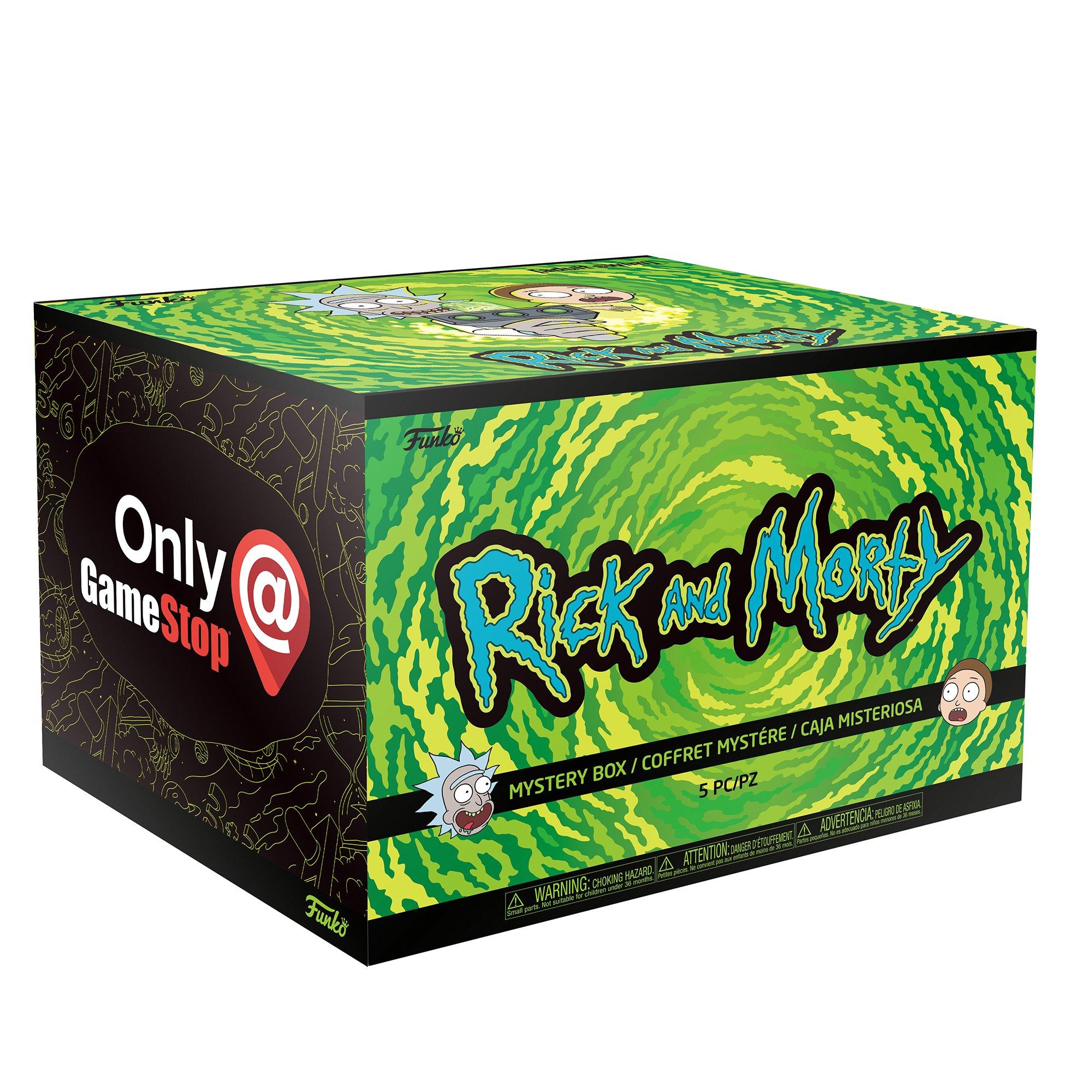 Funko Box Rick And Morty Only At Gamestop Gamestop - roblox ultimate collectors set series 1 gamestop