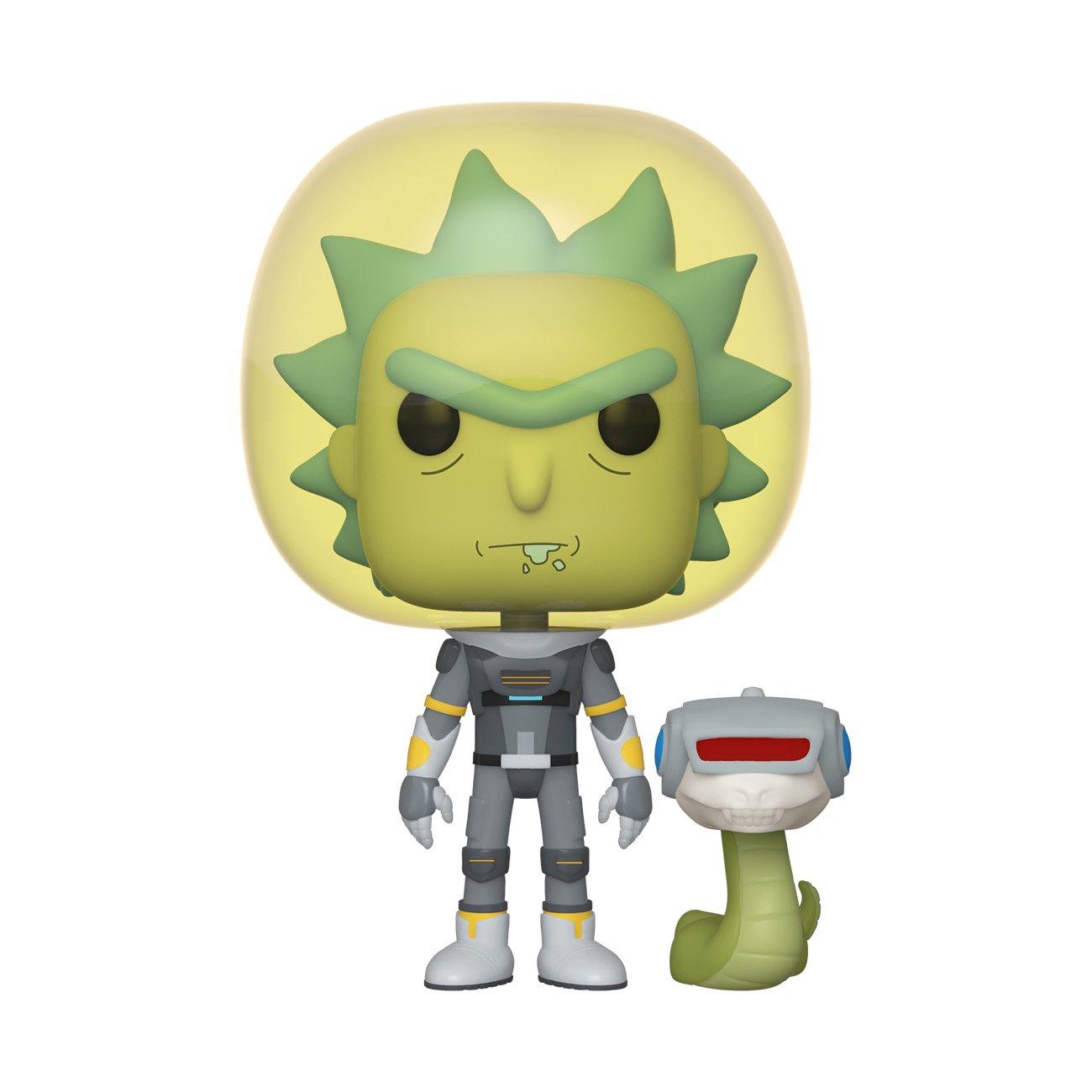 POP! Animation: Rick and Morty Space Suit Rick with Snake