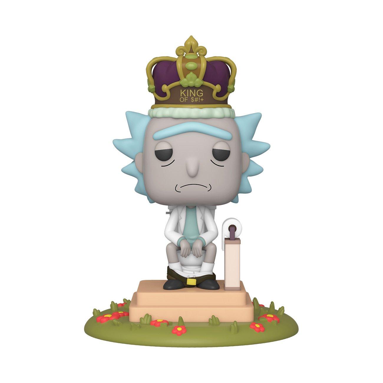 POP! Deluxe: Rick and Morty King of ShXt with Sound