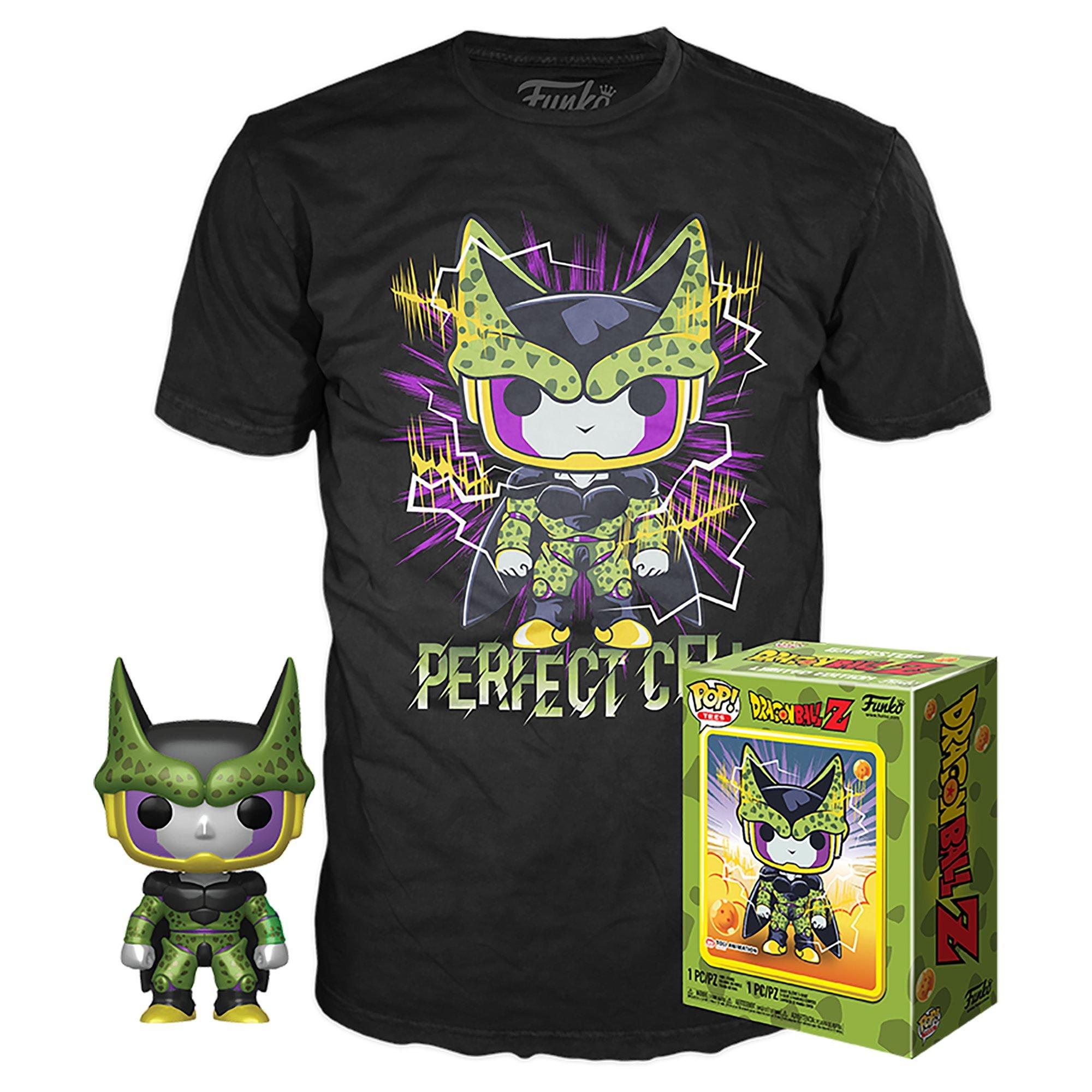 Funko Pop And Tee Dragon Ball Z Perfect Cell T Shirt Gamestop