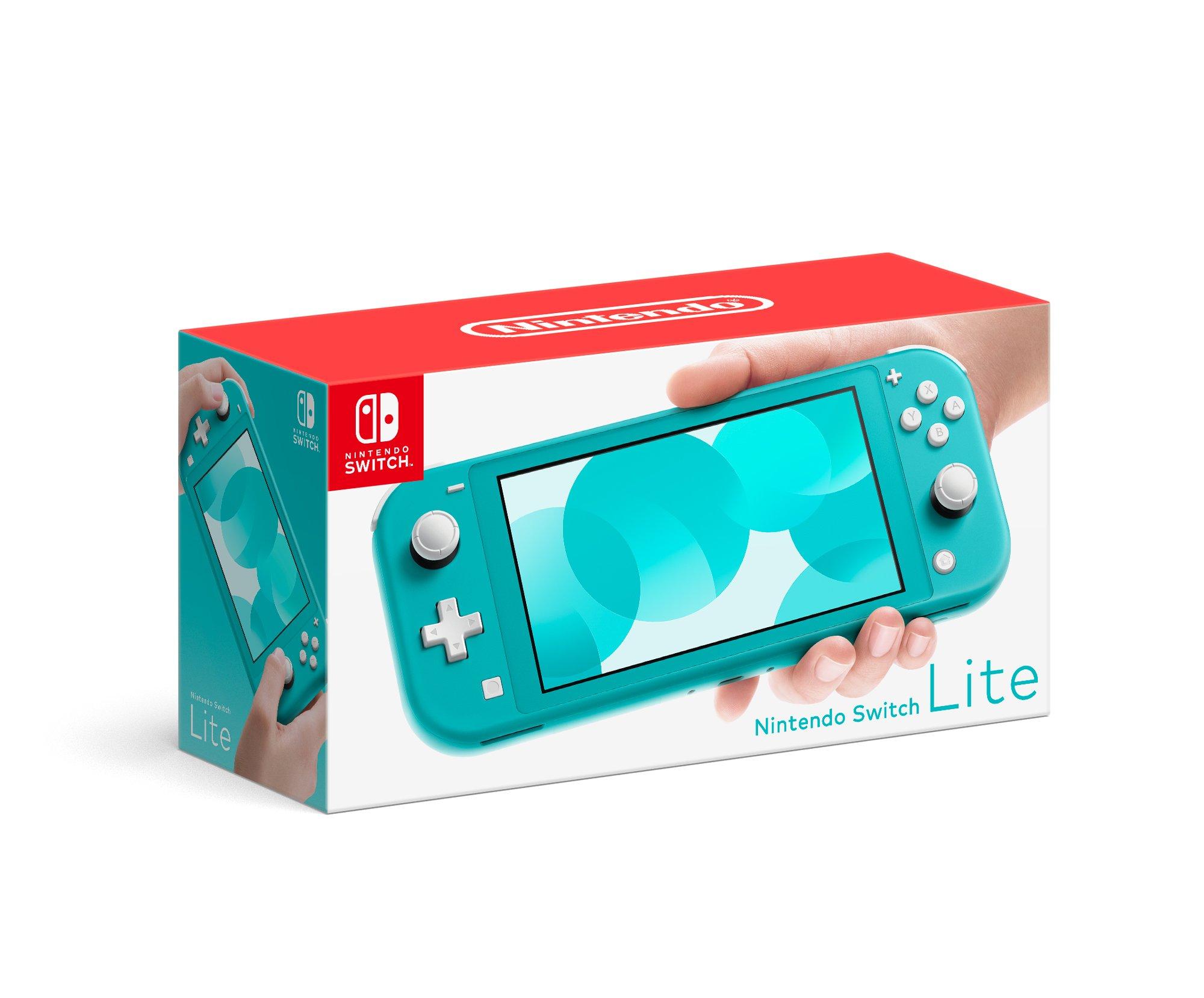 list item 4 of 4 Nintendo Switch Lite Turquoise