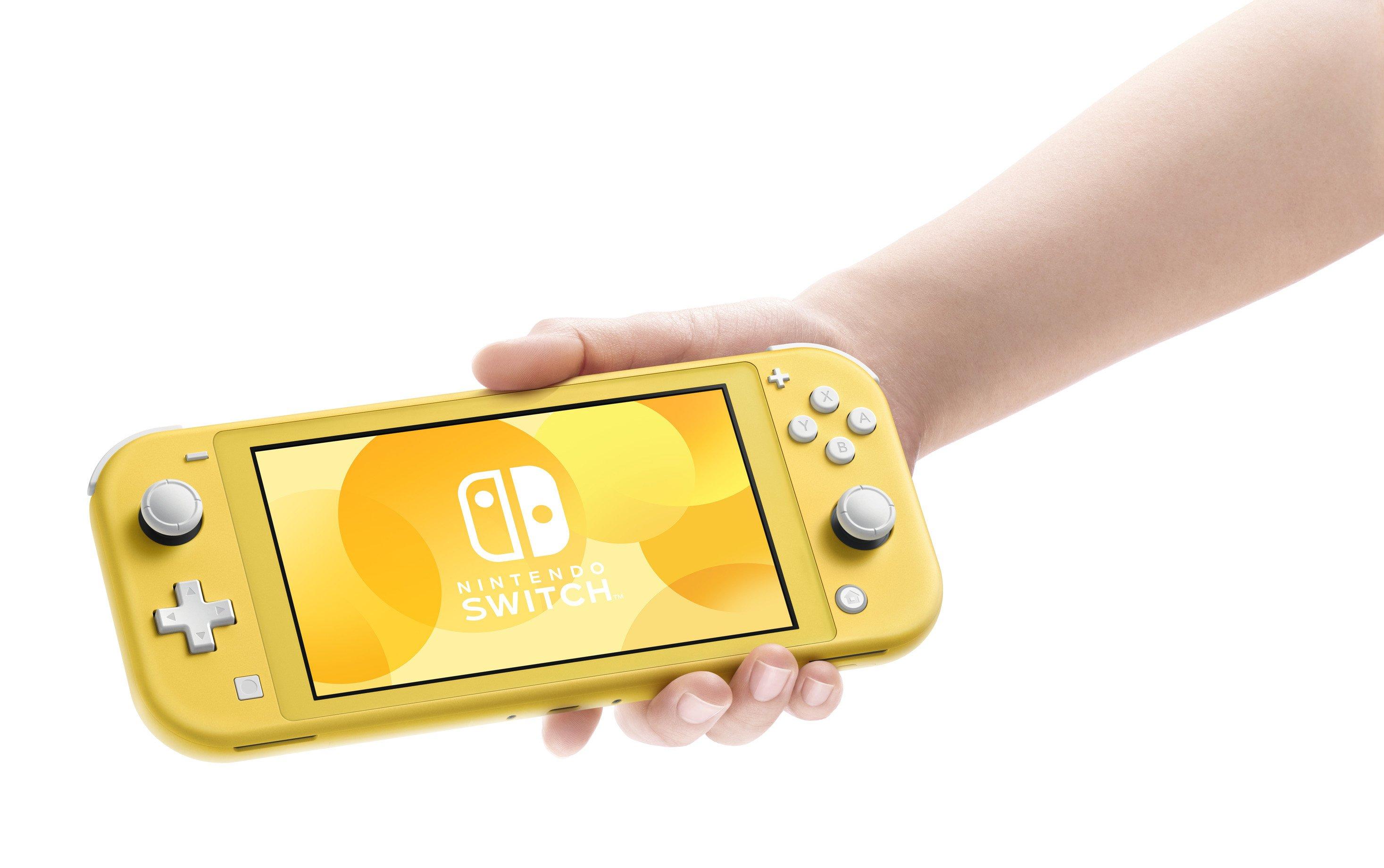 buy nintendo switch lite yellow